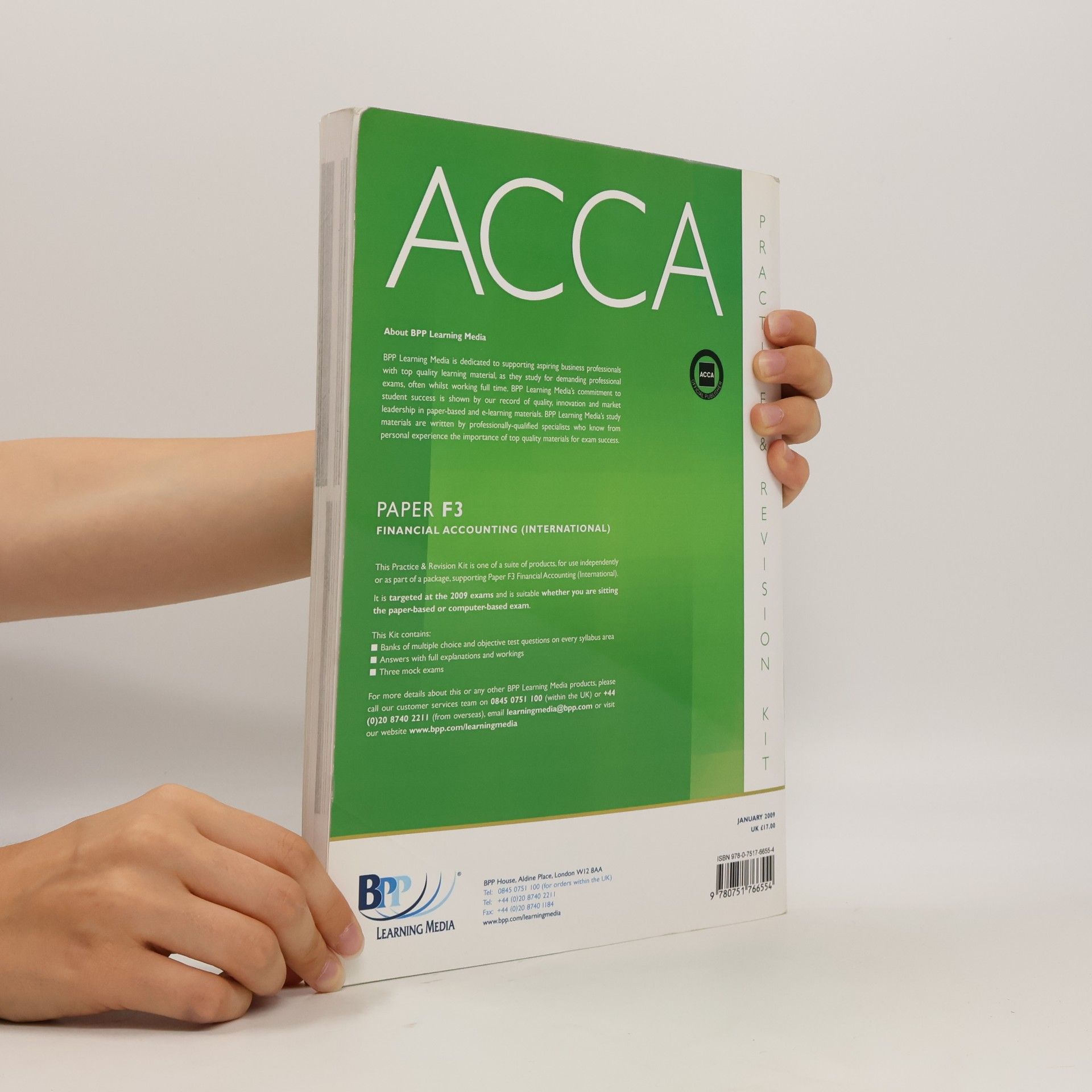 BPP Learning Media (Firm) ACCA, for exams in December 2009 and June 2010