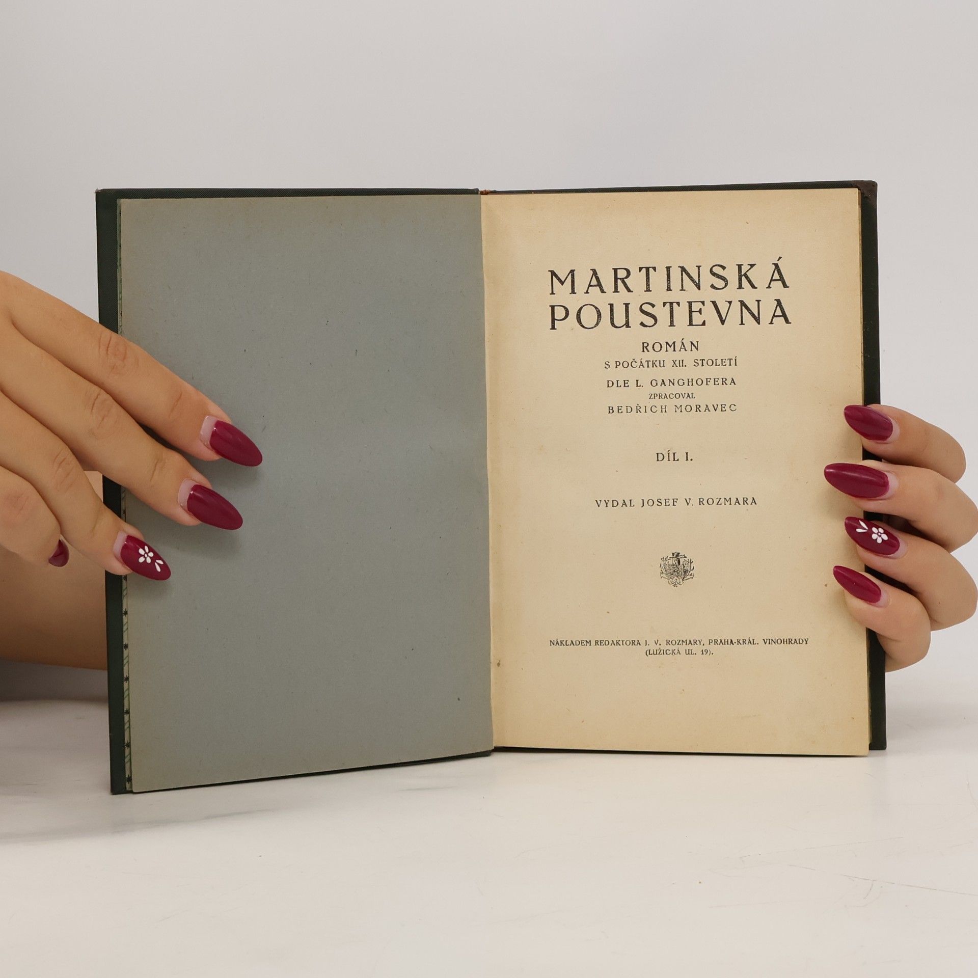 Moravec Bedřich Martinská poustevna I.