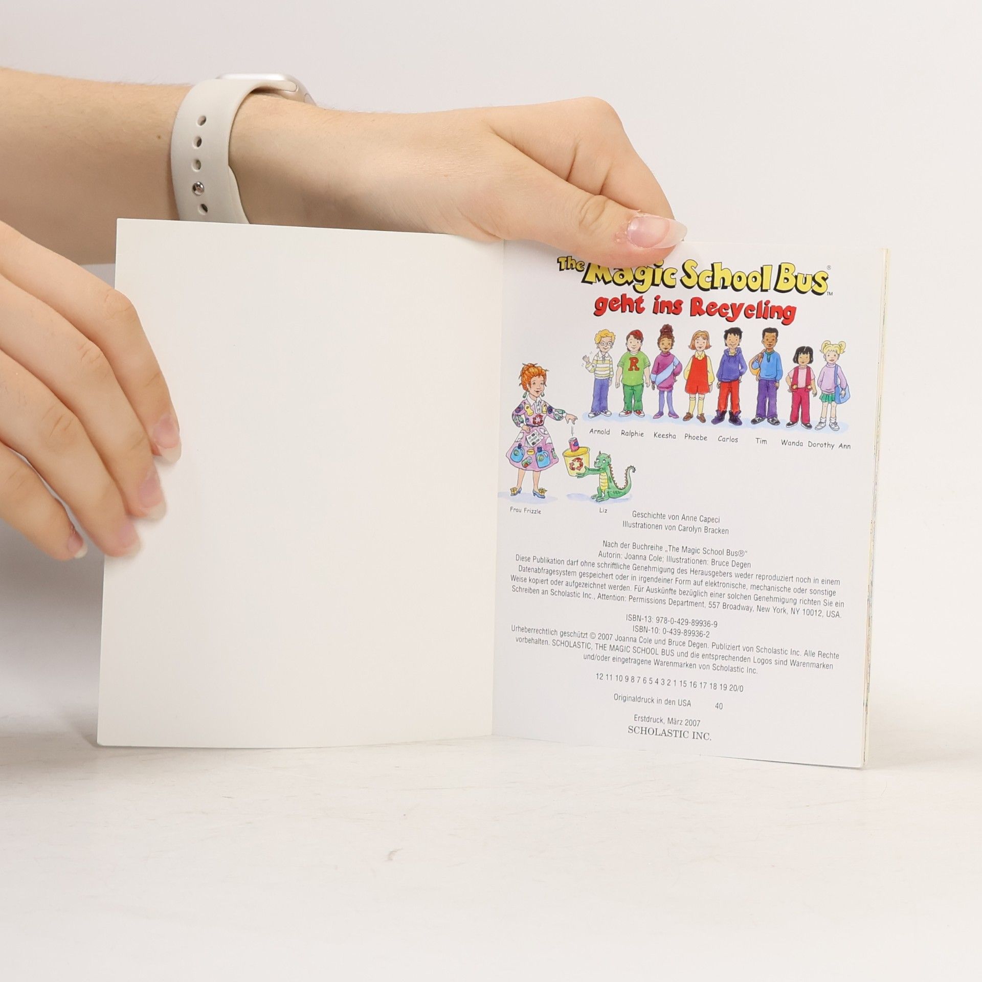 Anne Capeci The Magic School Bus geht ins Recycling