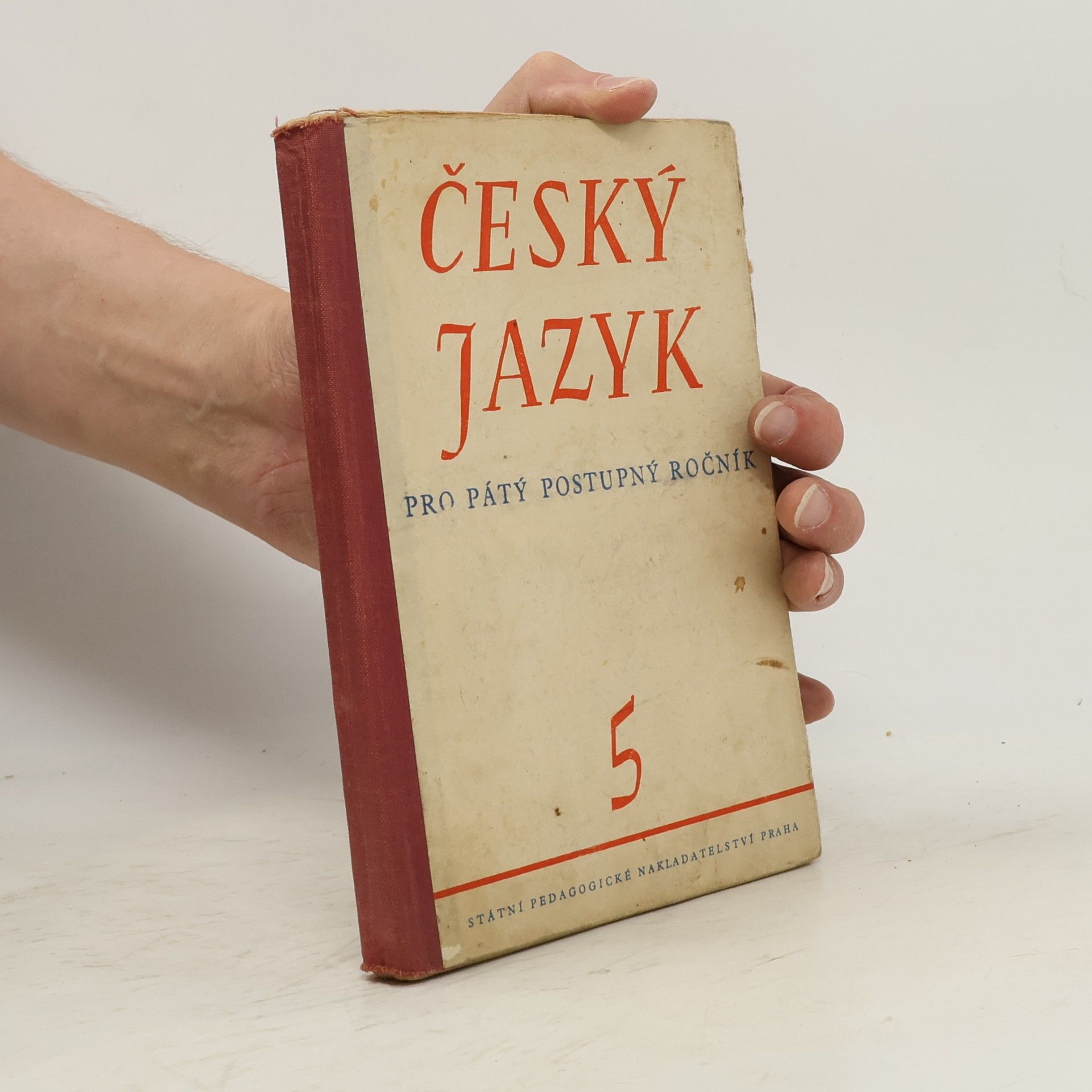 František Svěrák Český jazyk pro pátý postupný ročník