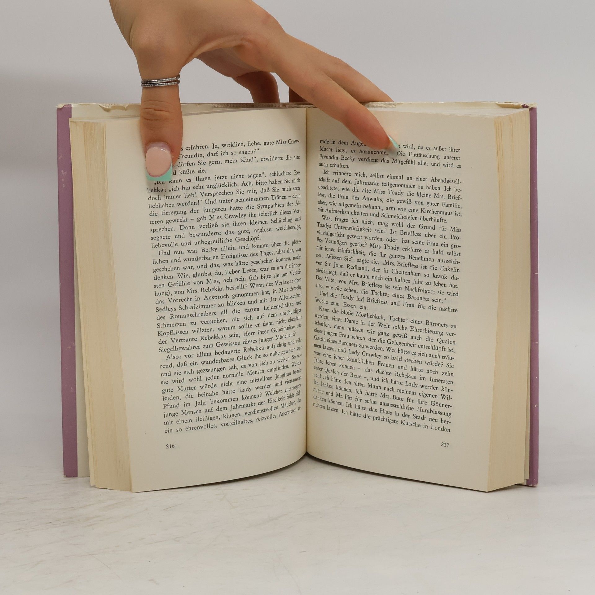William Makepeace Thackeray Jahrmarkt der Eitelkeit I