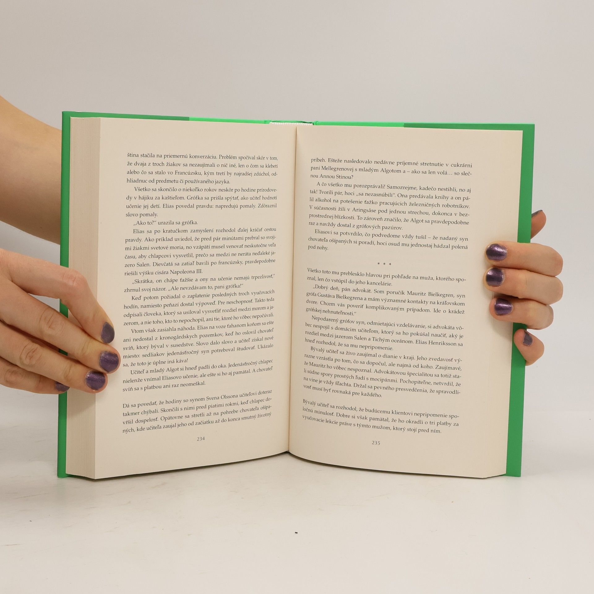 Jonas Jonasson Algot, Anna Stina a požehnaná pálenka