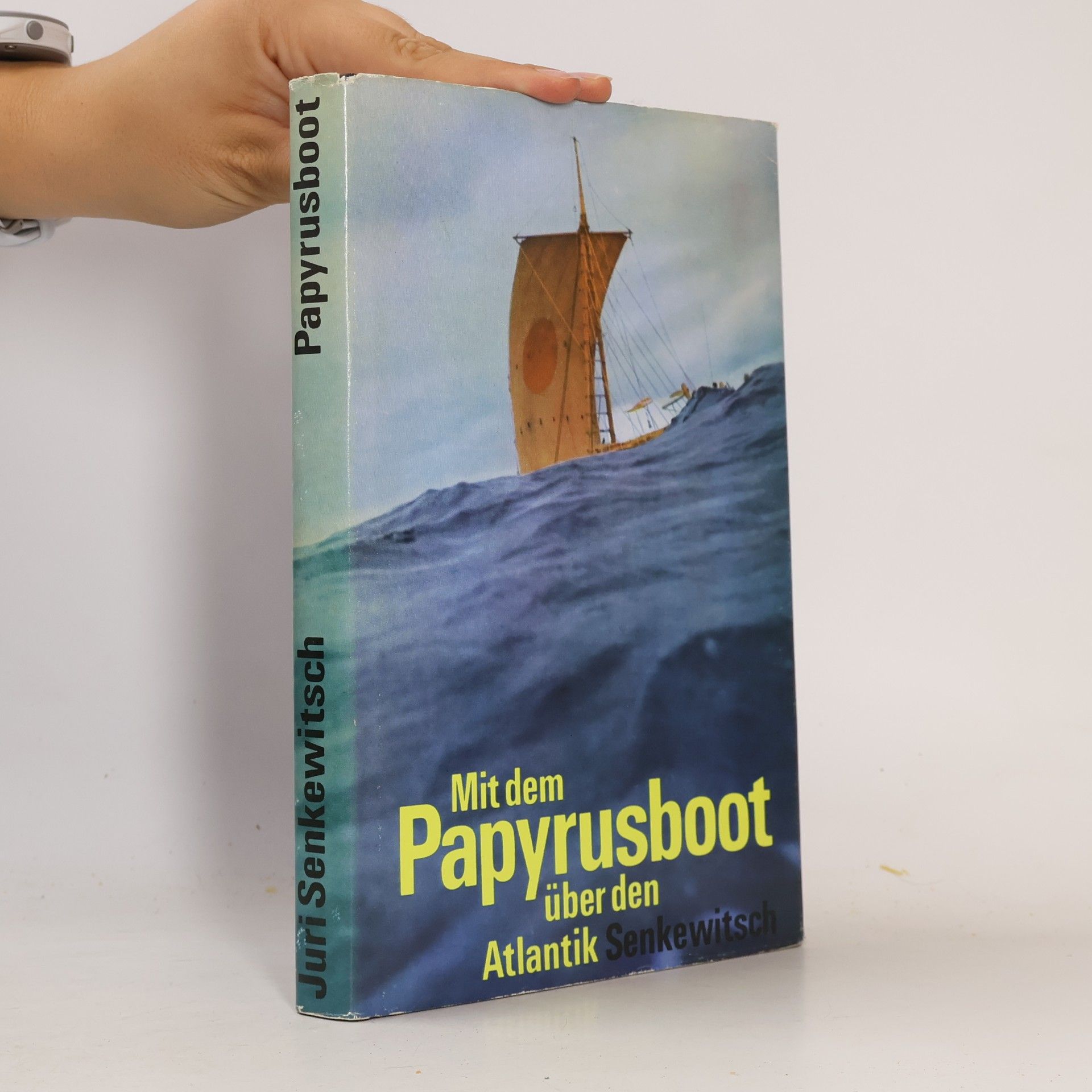 Juri Senkewitsch Mit dem Papyrusboot über den Atlantik