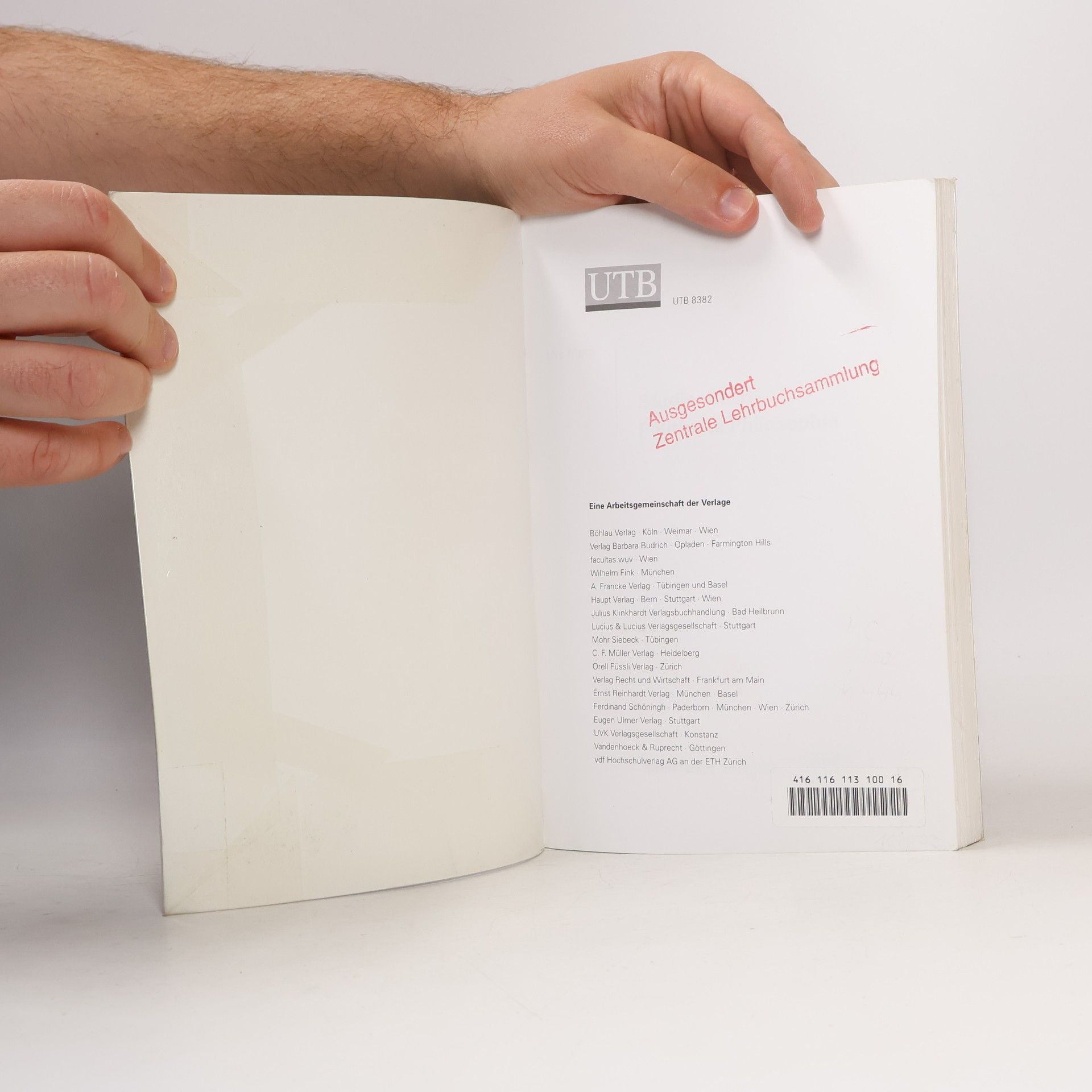 Urs Marti Studienbuch Politische Philosophie