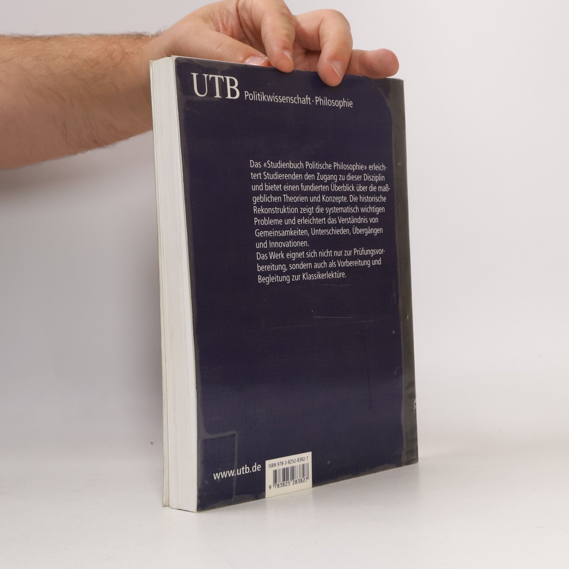 Urs Marti Studienbuch Politische Philosophie