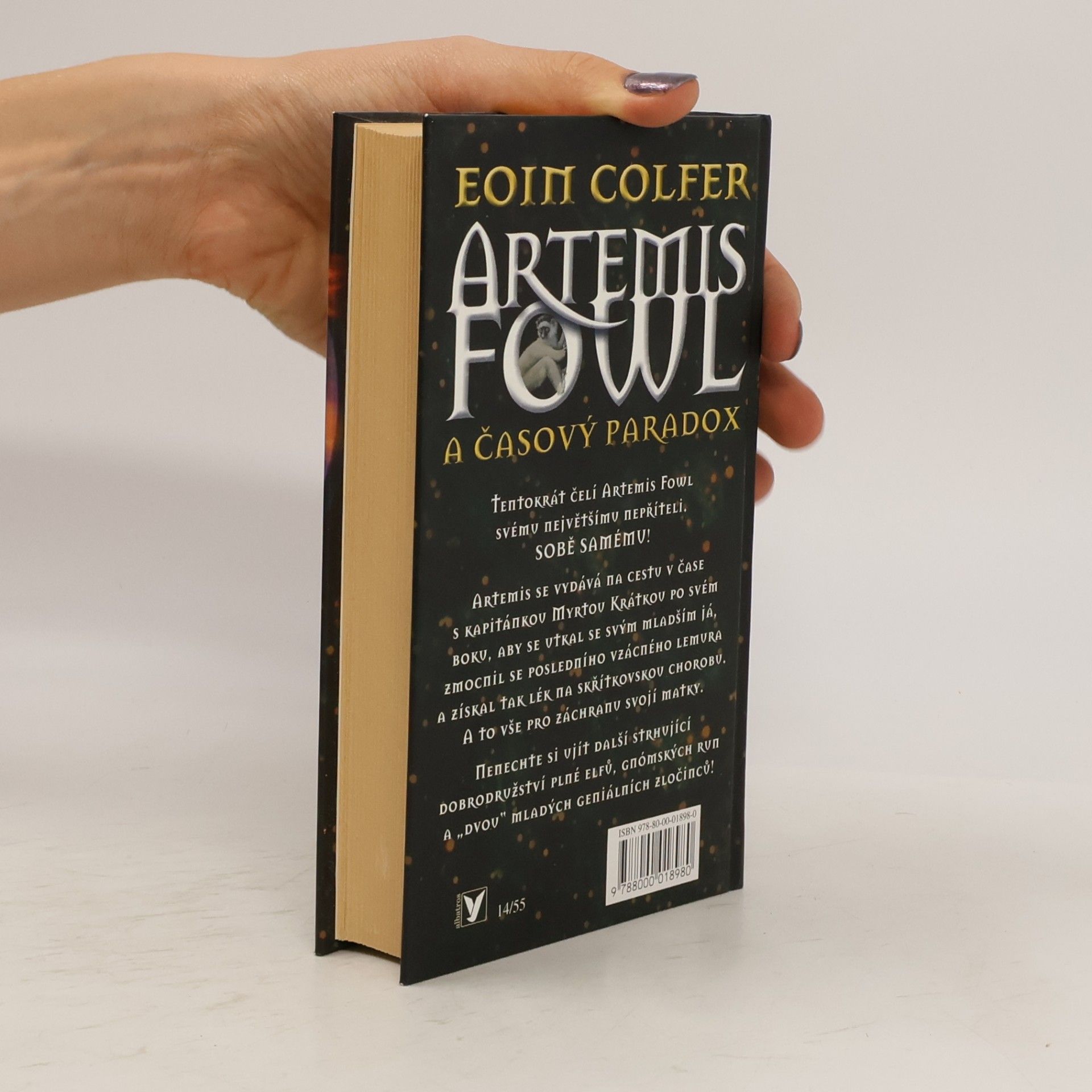Eoin Colfer Artemis Fowl a časový paradox