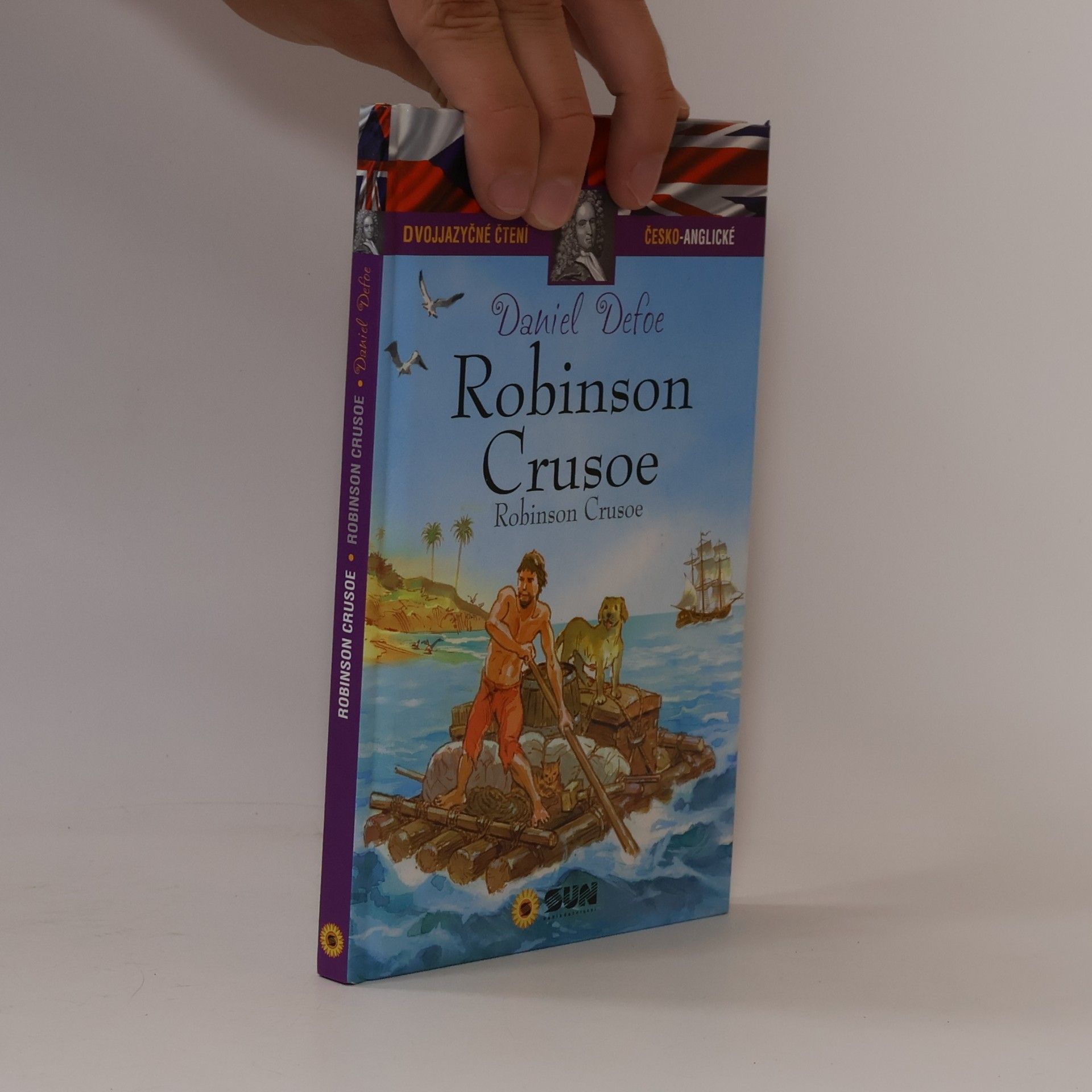 Robinson Crusoe. Robinson Crusoe. Dvojjazyčné čtení česko-anglické