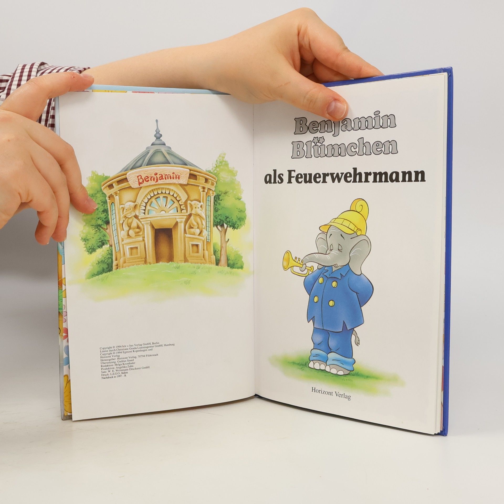 Elfie Donnelly Benjamin Blümchen als Feuerwehrmann