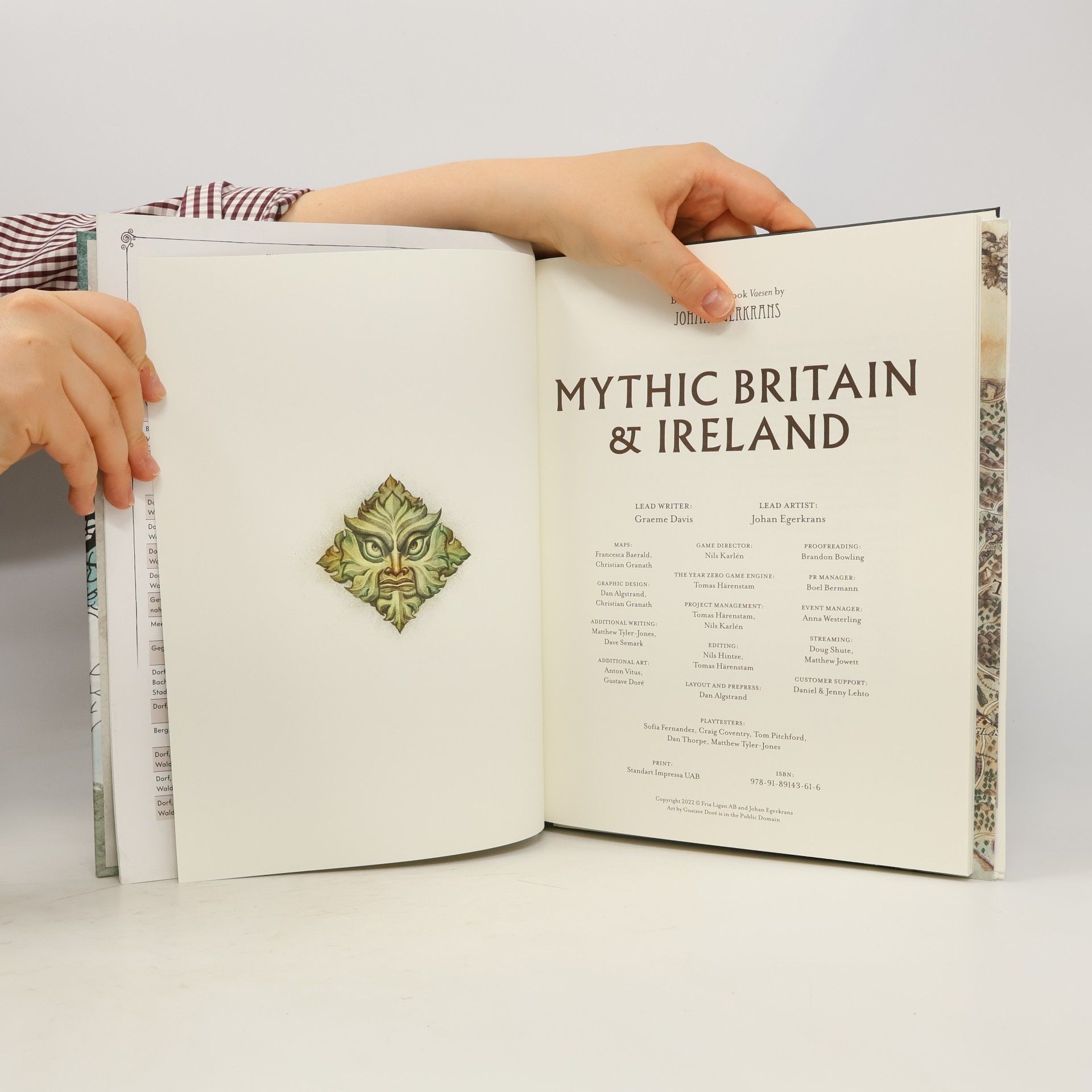 Vaesen: Mythic Britain & Irland - Nordic Horror Rollenspiel, RPG-Buch, Free League