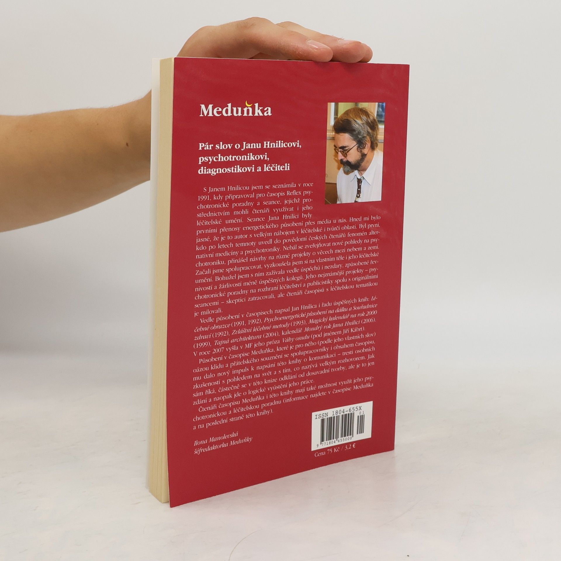 Jan Hnilica Knihovnička Meduňky 9. Slova a dotyky