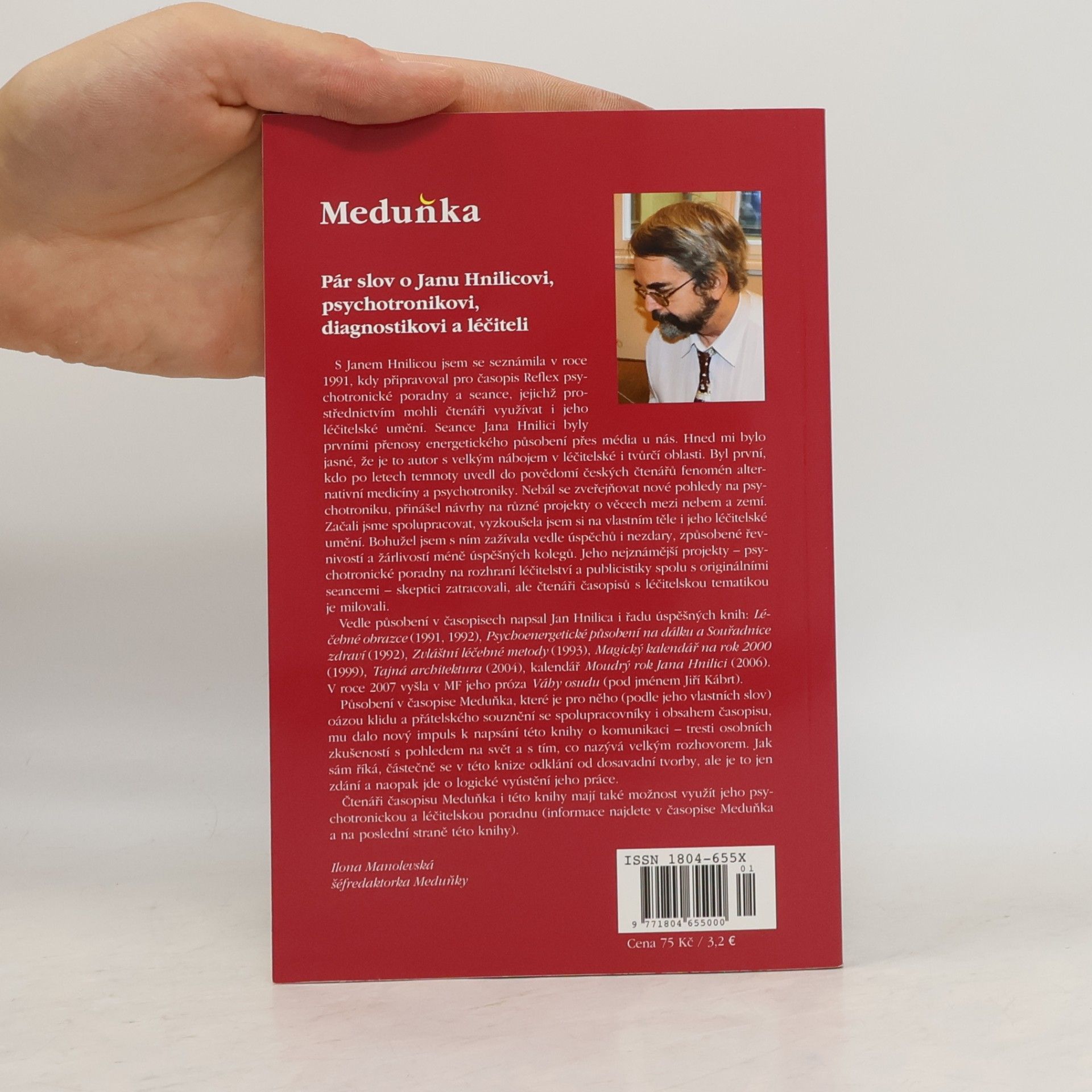 Jan Hnilica Knihovnička Meduňky 9. Slova a dotyky