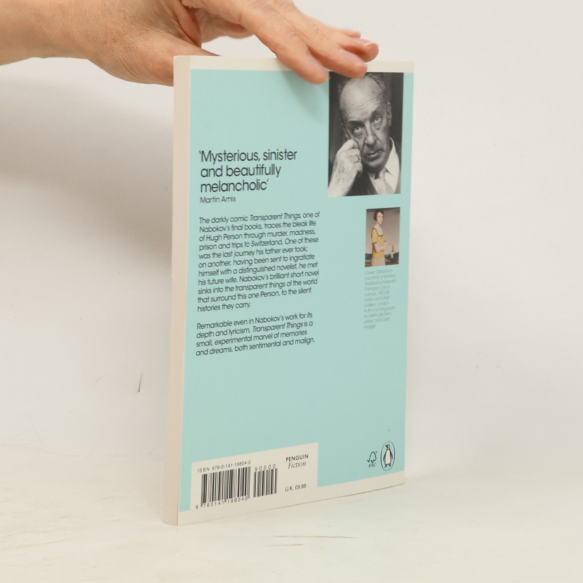 Vladimir Vladimirovič Nabokov Penguin Modern Classics: Transparent Things