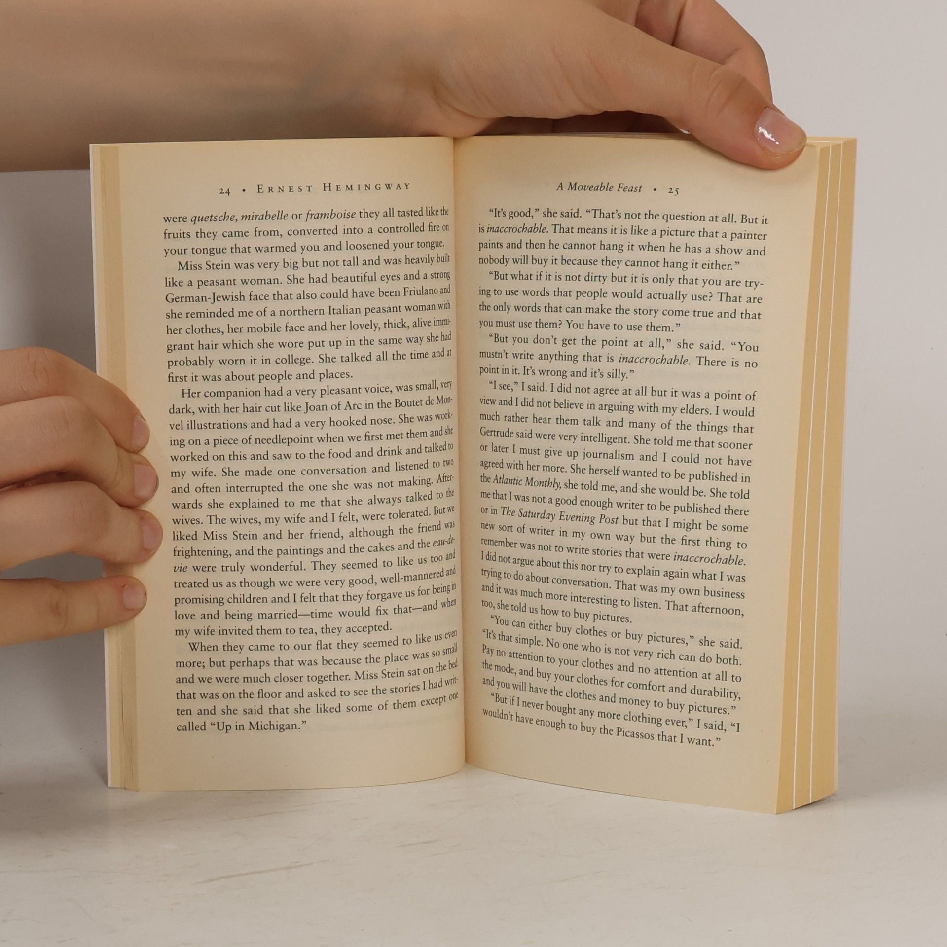 Ernest Hemingway A moveable feast