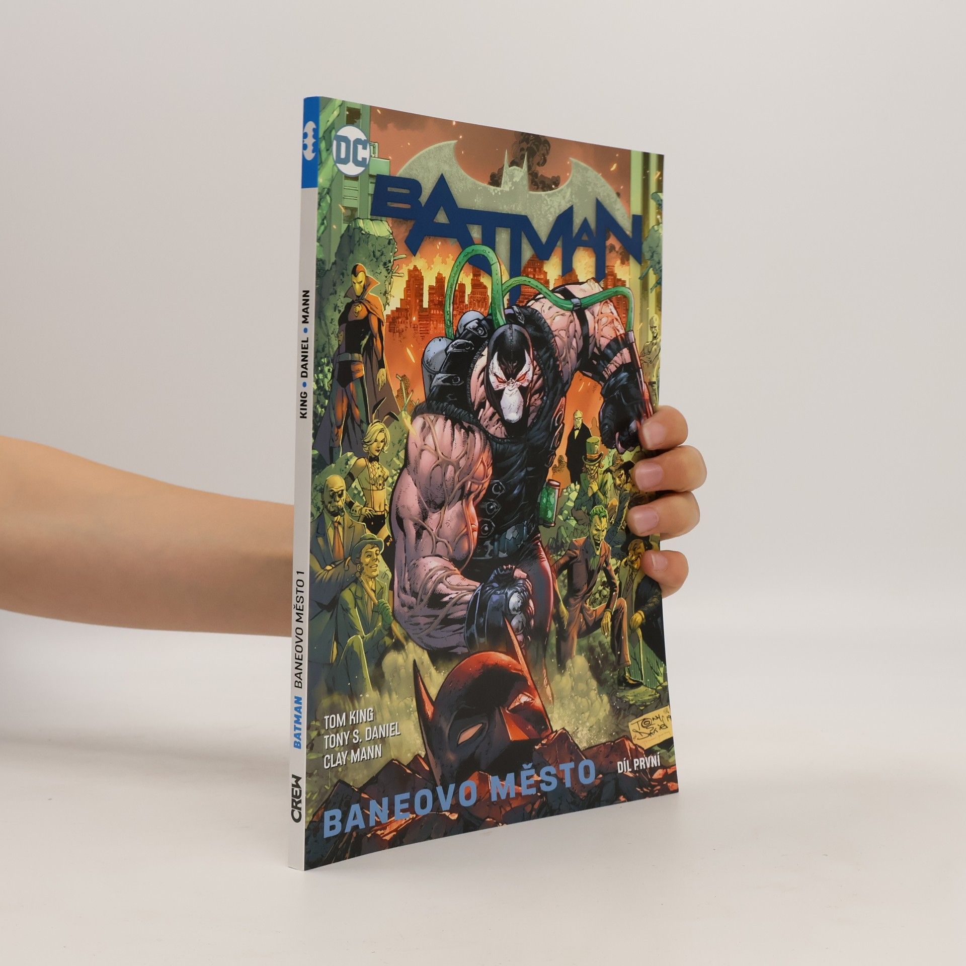 Clay Mann Batman. Baneovo město