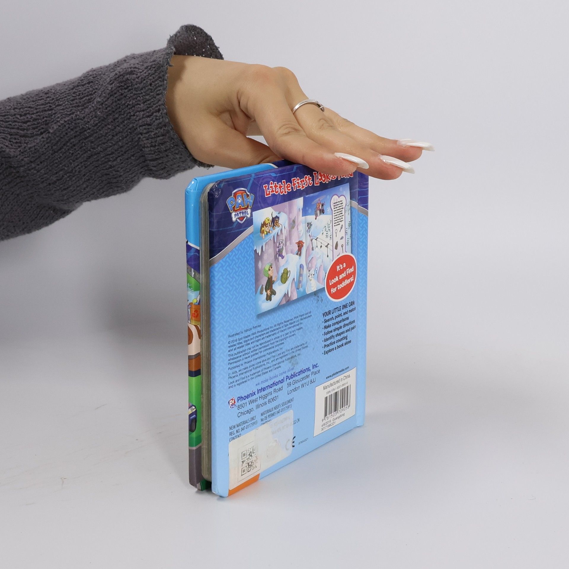 Erin Rose Wage Paw Patrol Little First Look and Find