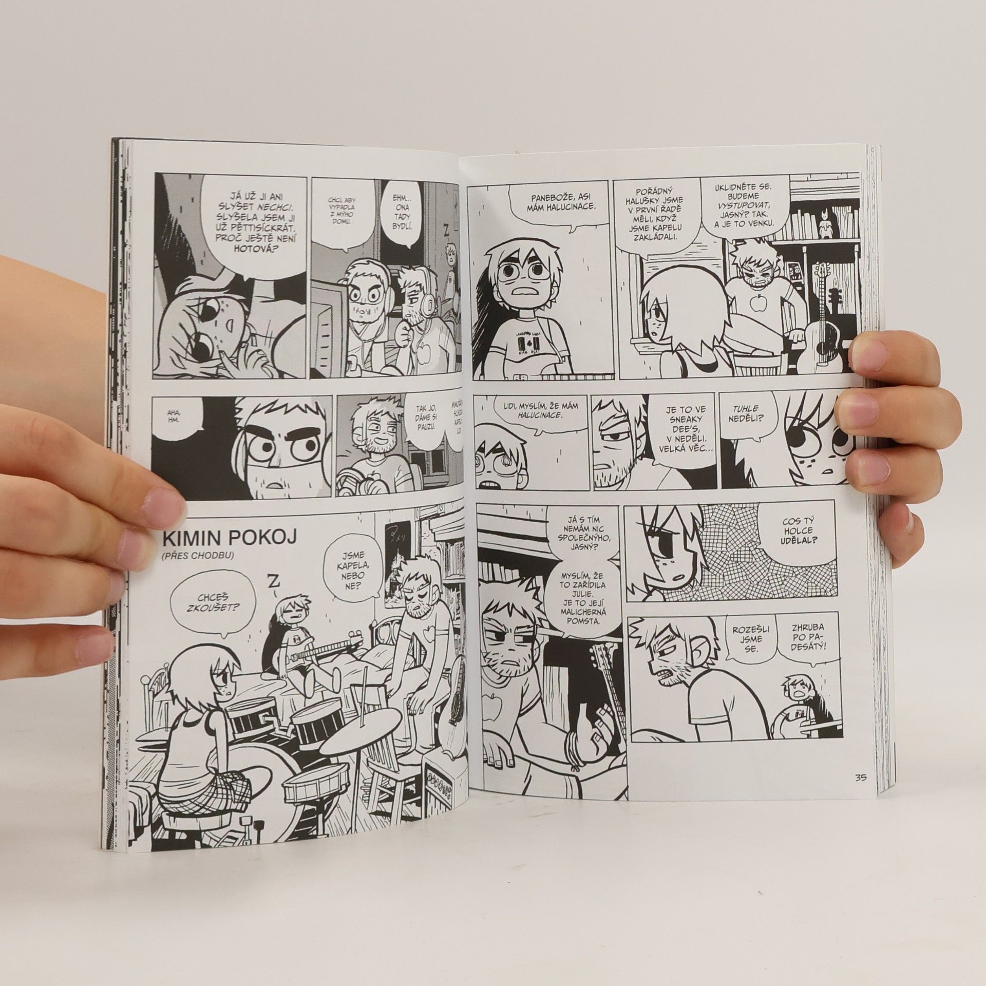 Bryan Lee O. Malley Scott Pilgrim 5. Proti celému vesmíru