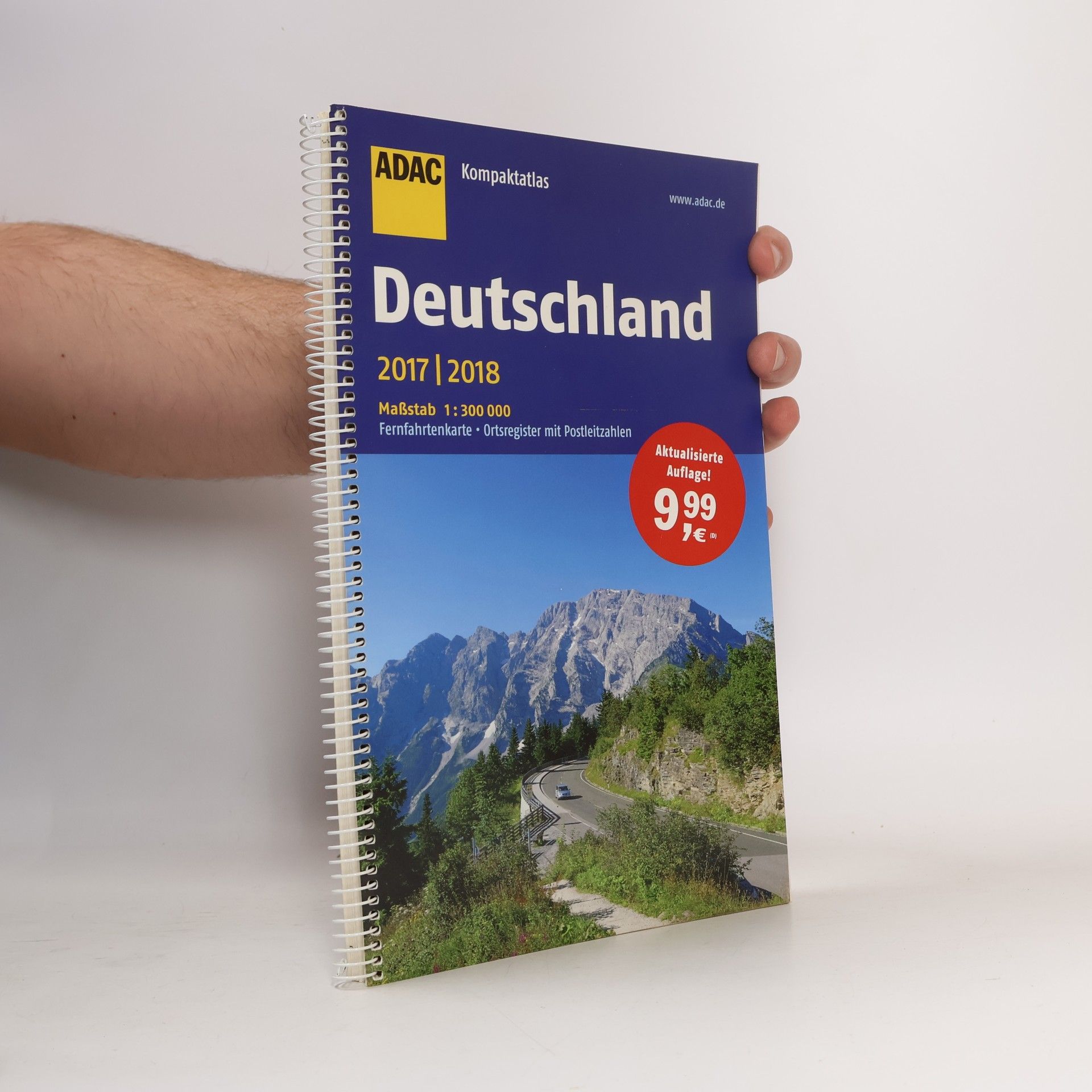 Autorenkollektiv ADAC Atlanten: ADAC Kompaktatlas Deutschland 2017/2018 1:300 000