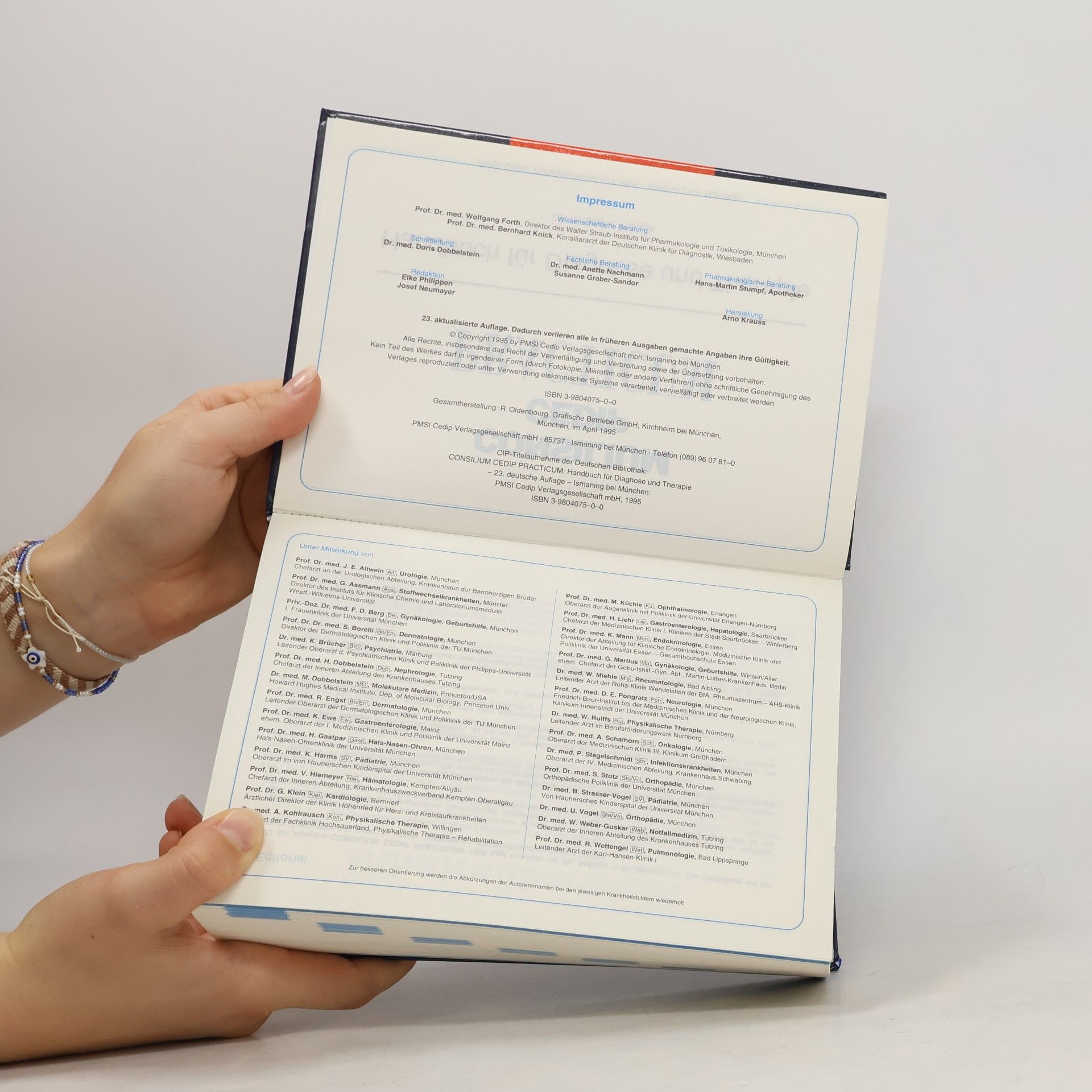 Censilium Cedip Practicum Handbuch für Diagnose und Therapie Aktuell 1995 - Deutsche Ausgabe - 23. Auflage