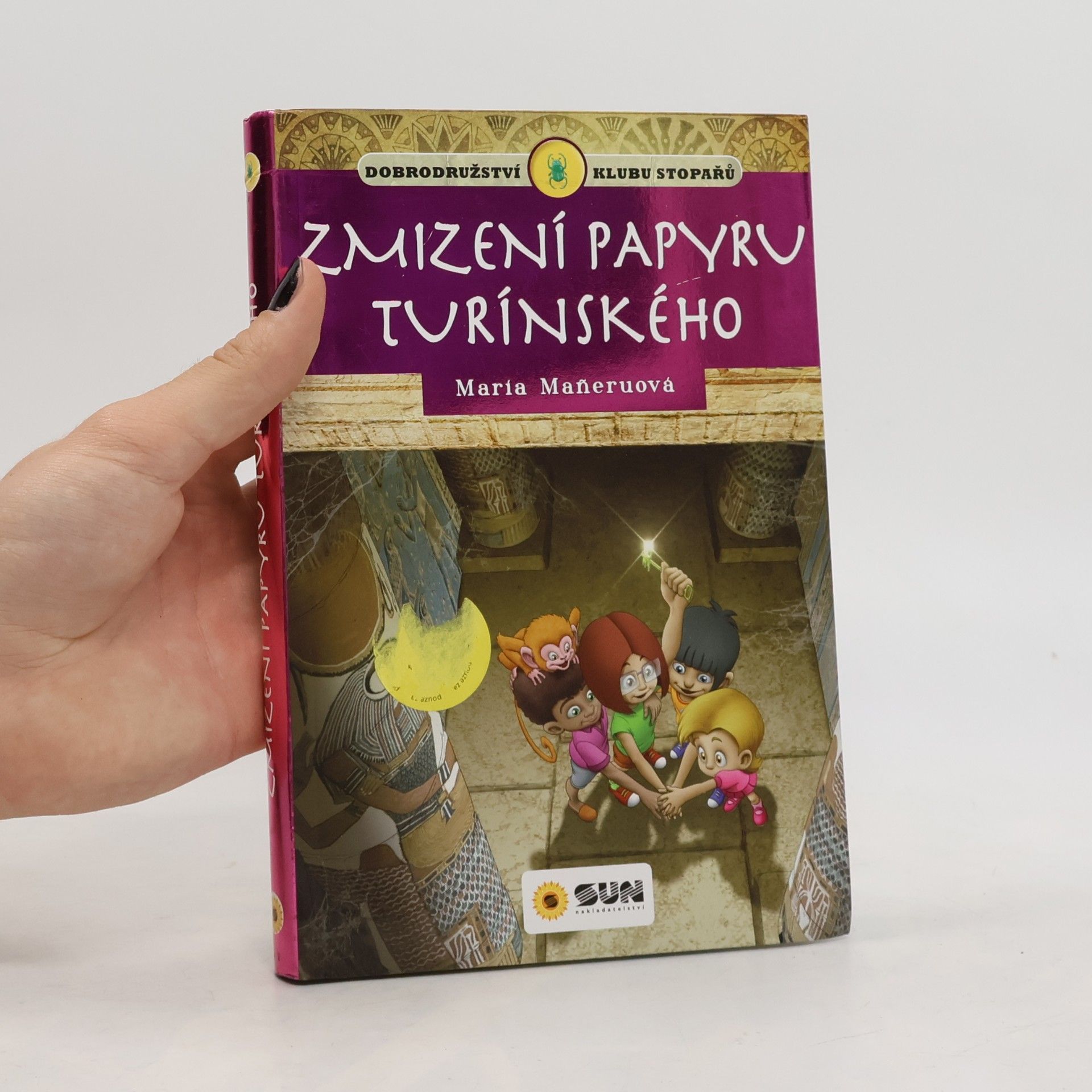 Maria Maňeruová Zmizení papyru turínského