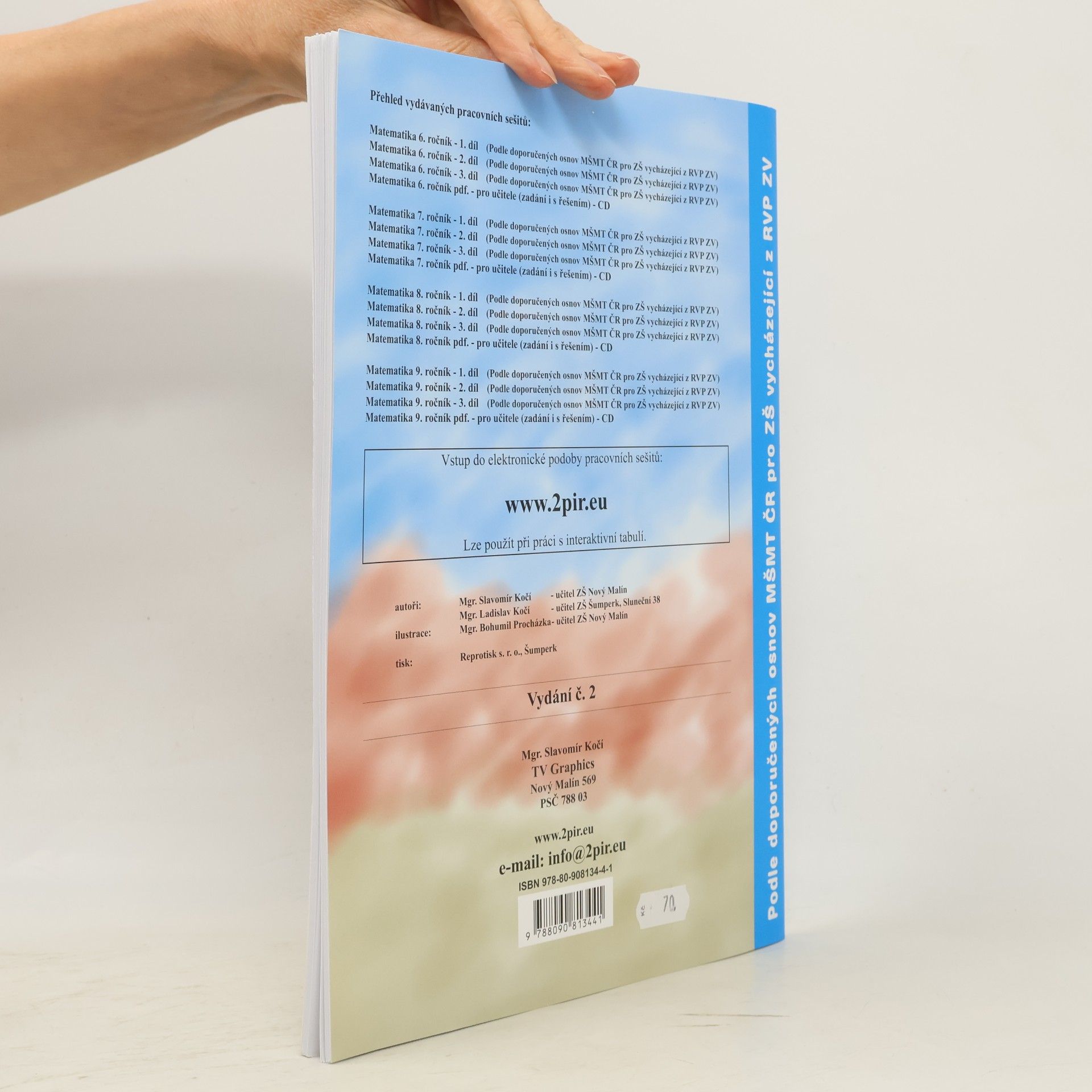 Various authors Matematika. 6.ročník 2.díl
