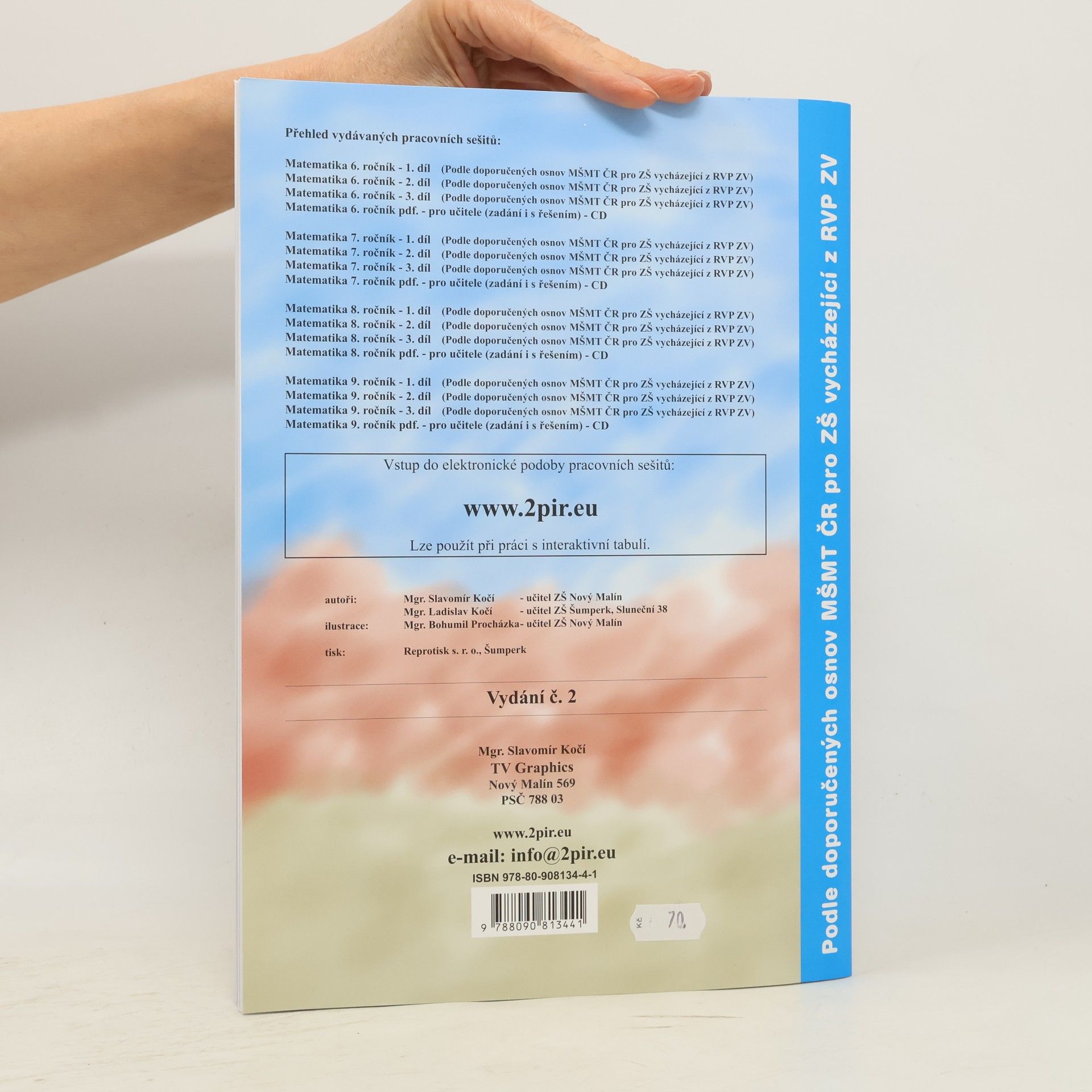 Various authors Matematika. 6.ročník 2.díl
