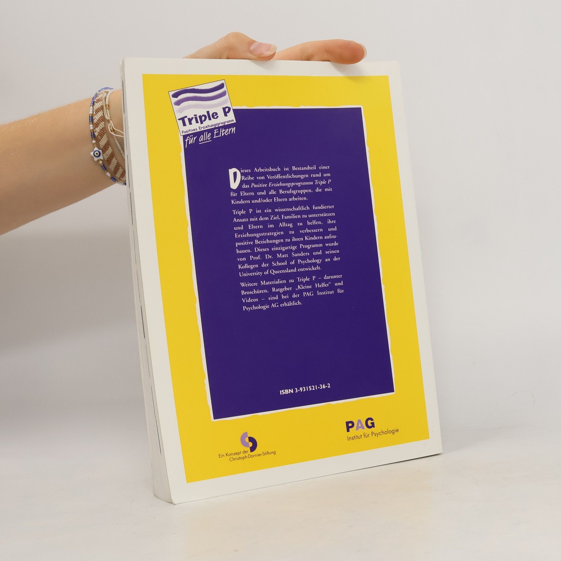 Matthew R. Sanders Das Triple P Elternarbeitsbuch