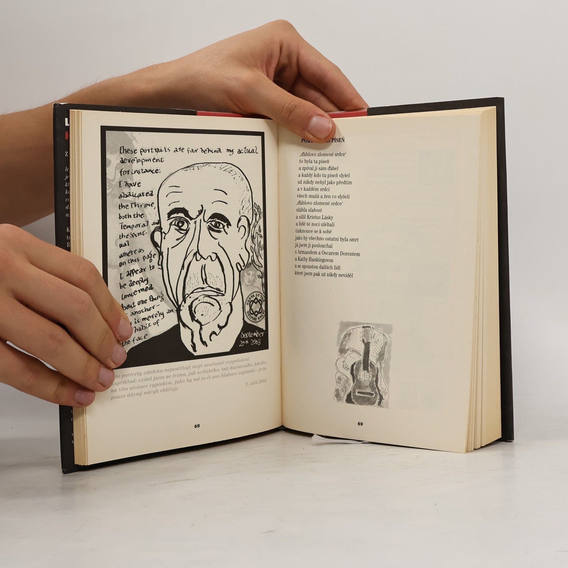 Leonard Cohen Kniha toužení