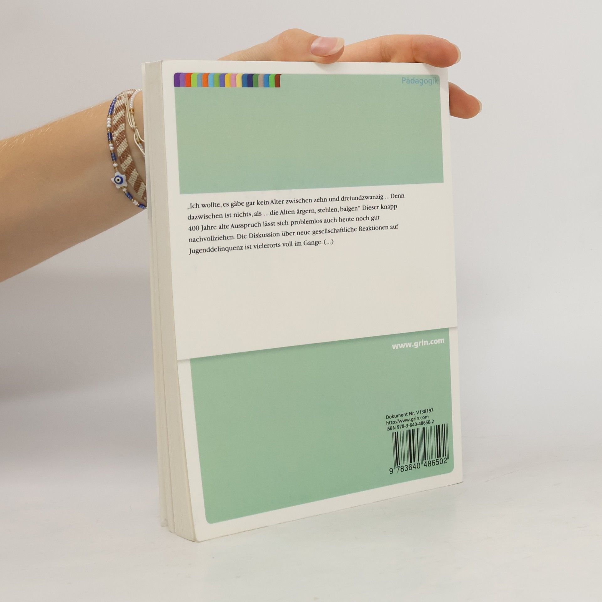 Iris Hecker Work and Box Company statt Jugendstrafvollzug. Alternative Resozialisierung als Weg aus schwerer Jugenddelinquenz