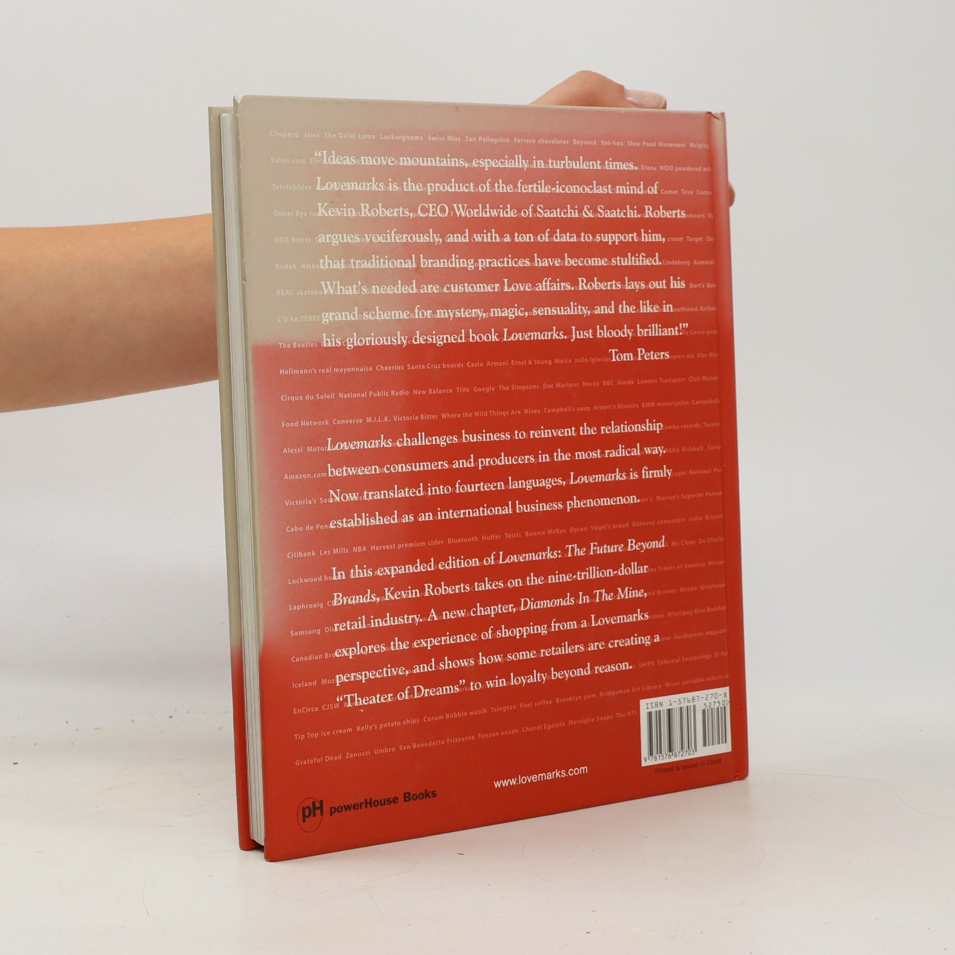 Kevin Roberts Lovemarks : the future beyond brands