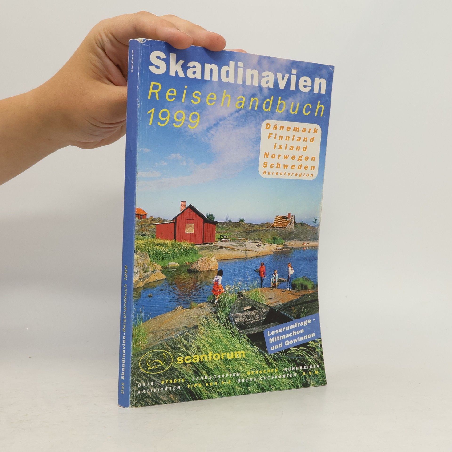 Various authors Skandinavien Reisehandbuch 1999. Dänemark, Finnland, Island, Norwegen, Schweden, Barentsregion