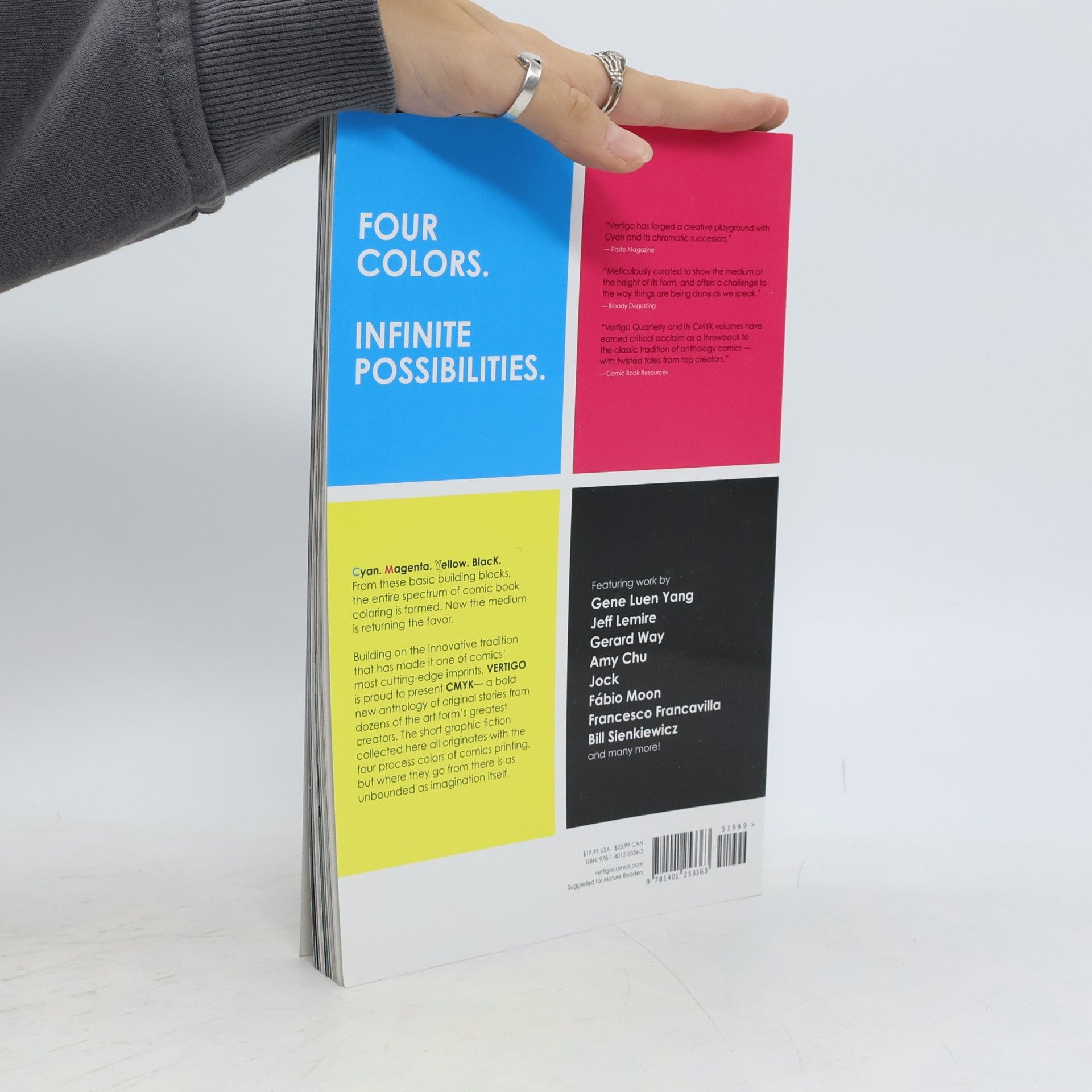 Lee Garbett Vertigo Quarterly: CMYK