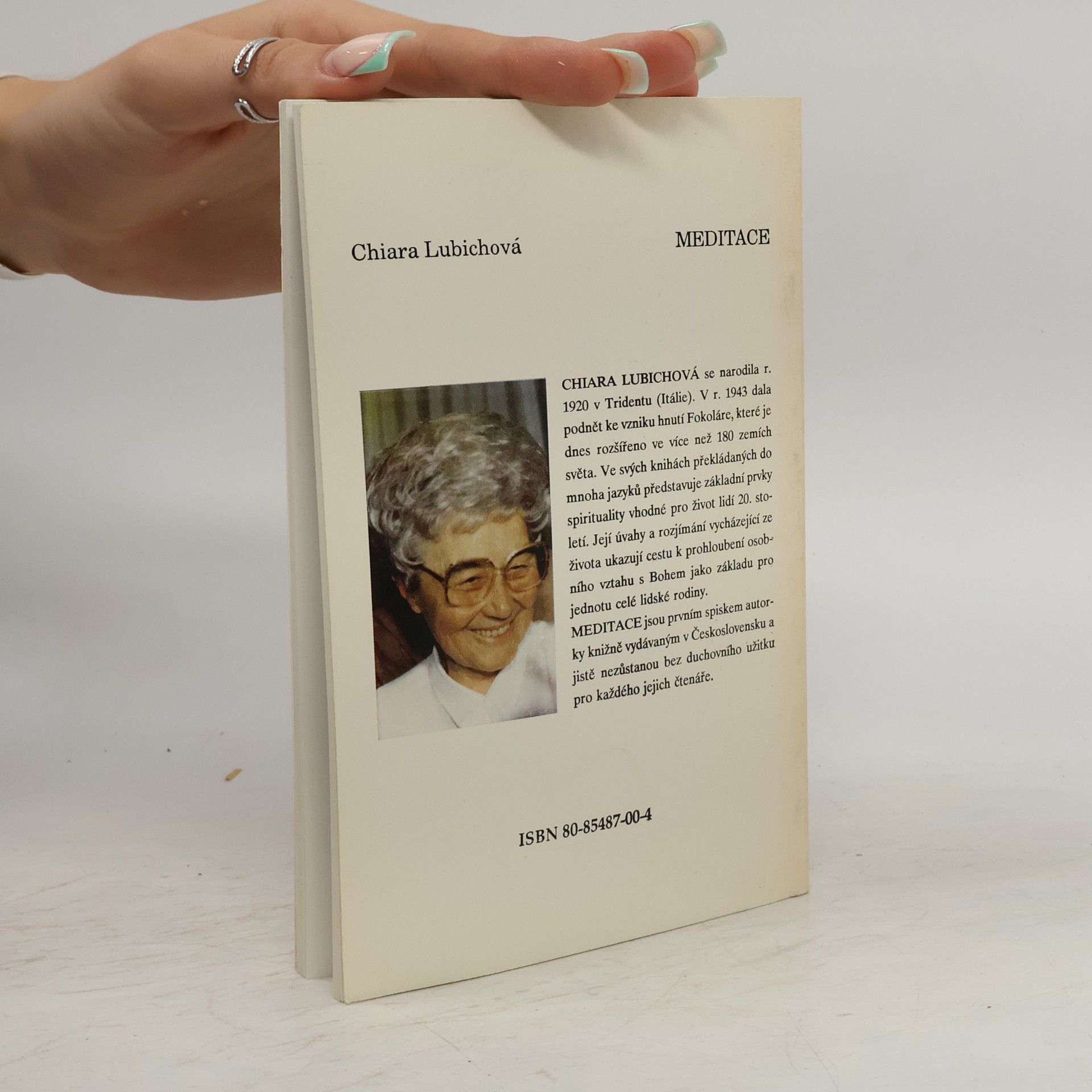 Chiara Lubich Meditace