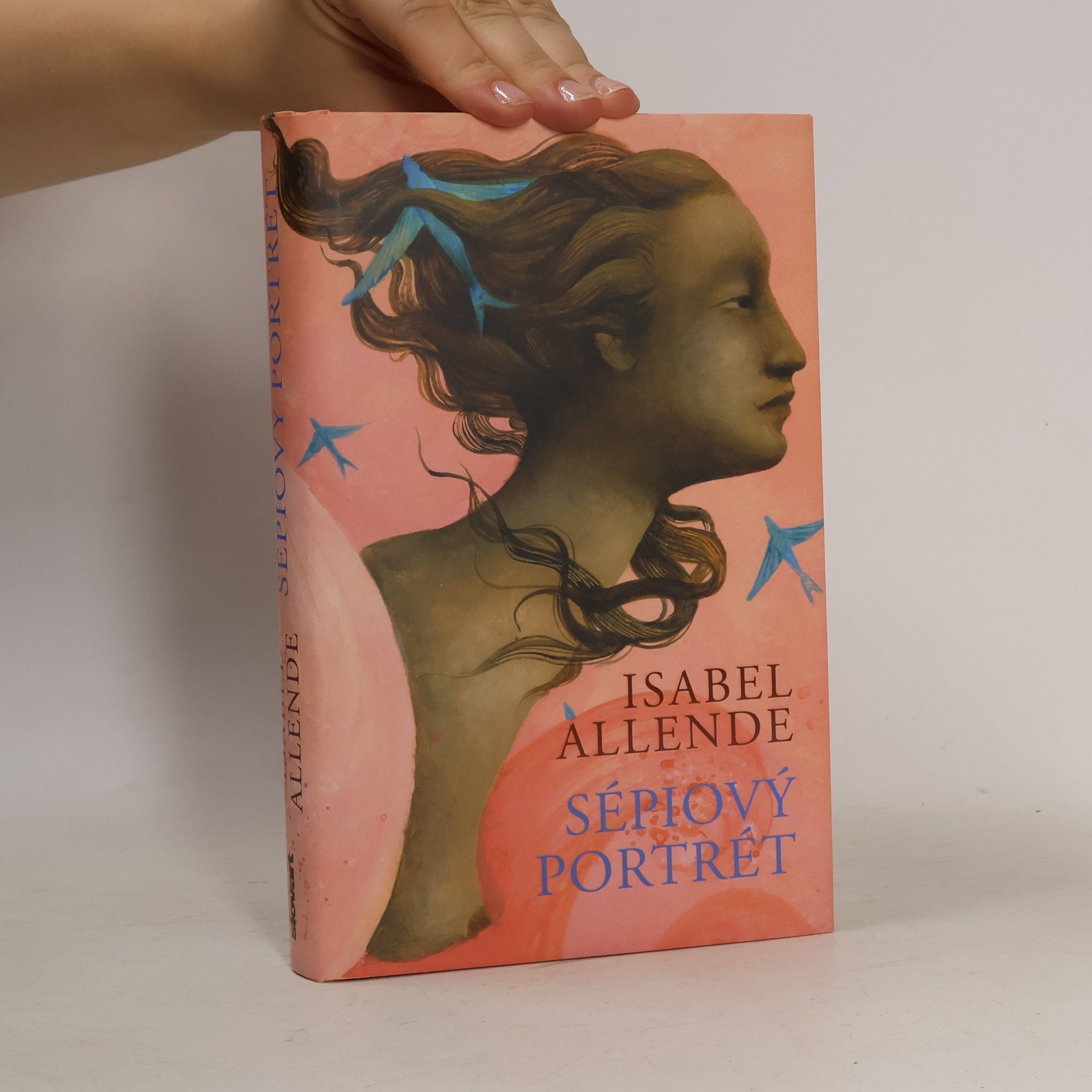 Isabel Allendeová Sépiový portrét