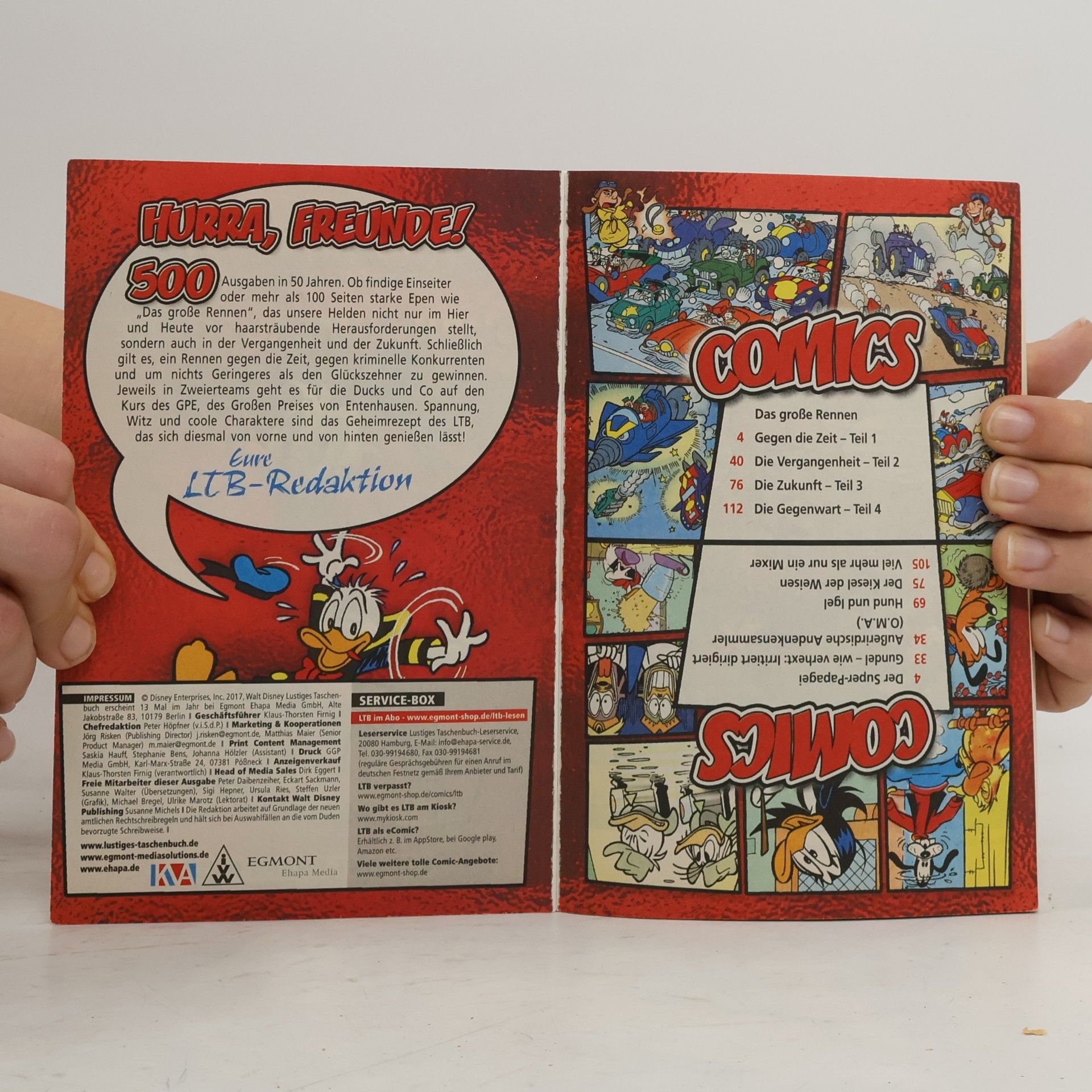 Walt Disney Lustiges Taschenbuch 500