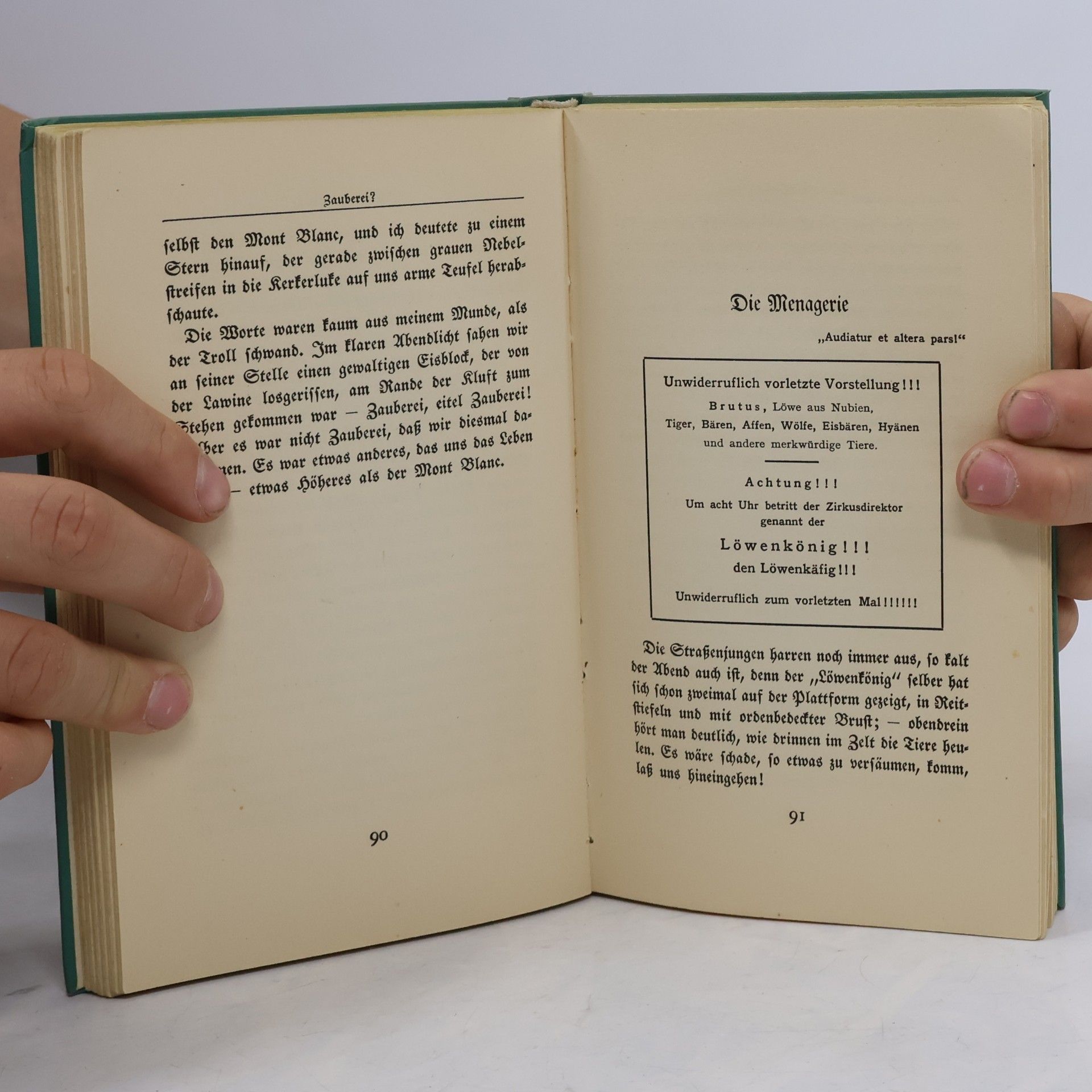 Axel Martin Fredrik Munthe Ein altes Buch von Menschen und Tieren