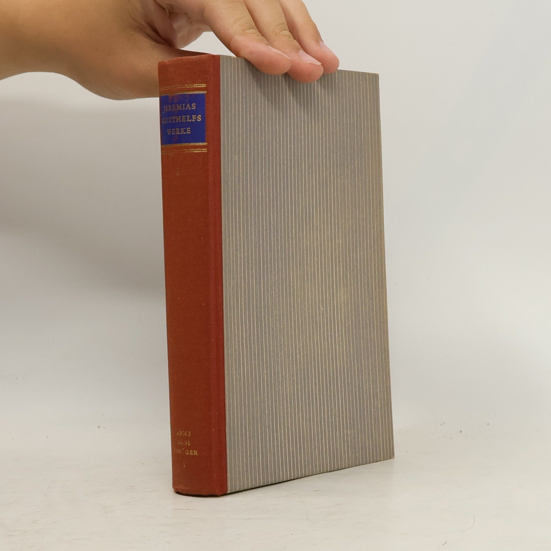 Jeremias Gotthelf Jeremias Gotthelfs Werke VI