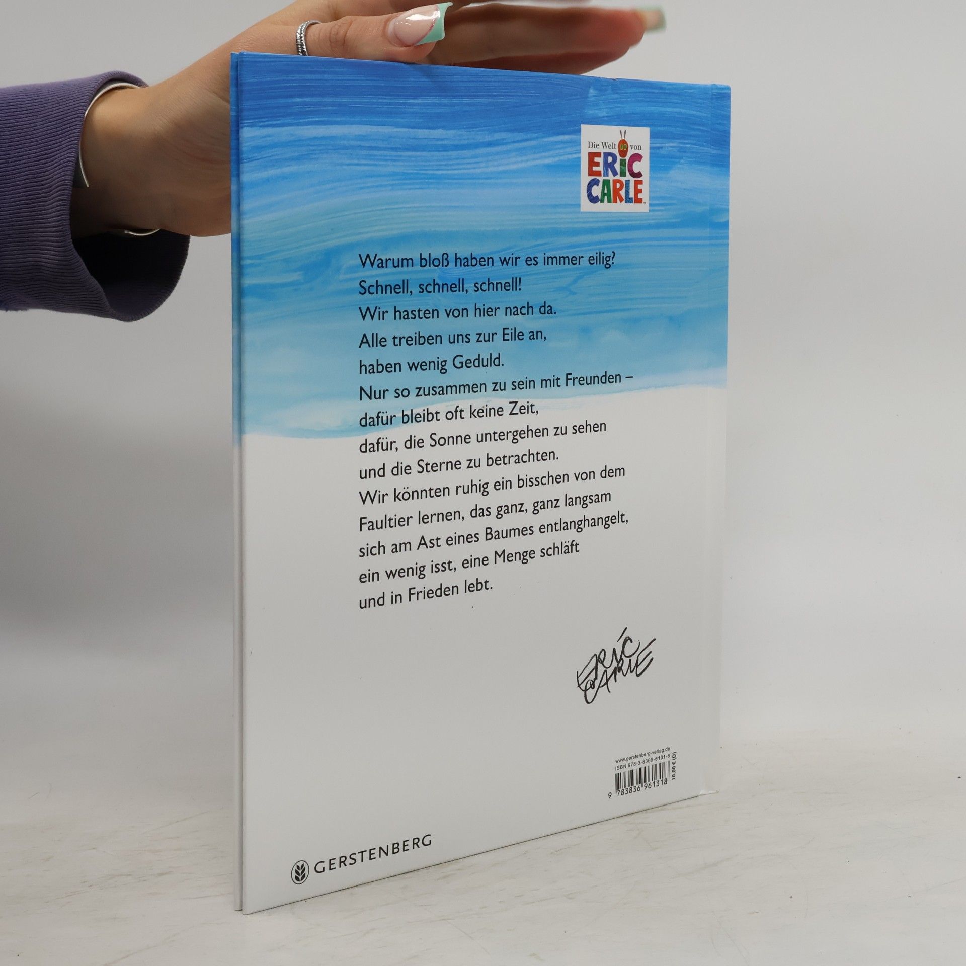 Eric Carle Ganz, ganz langsam, sagte das Faultier