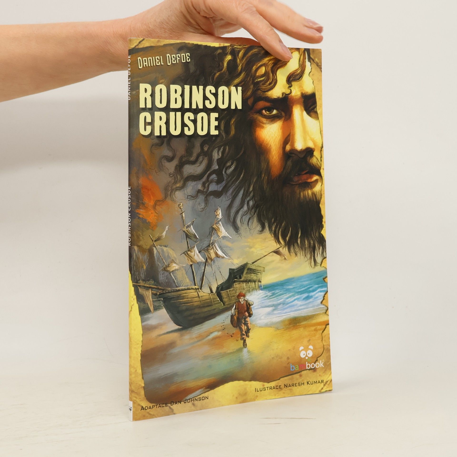 Dan Johnson Robinson Crusoe. Komiks