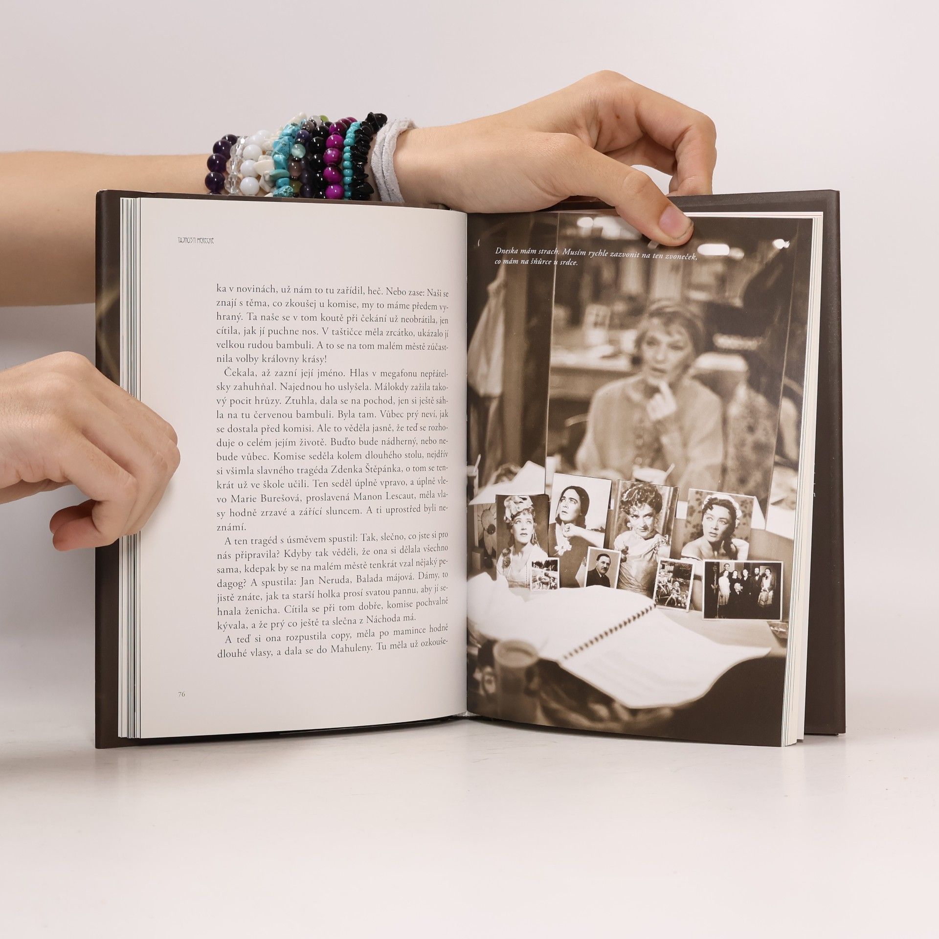 Luba Skořepová Tajnosti herecké a historky rozverné