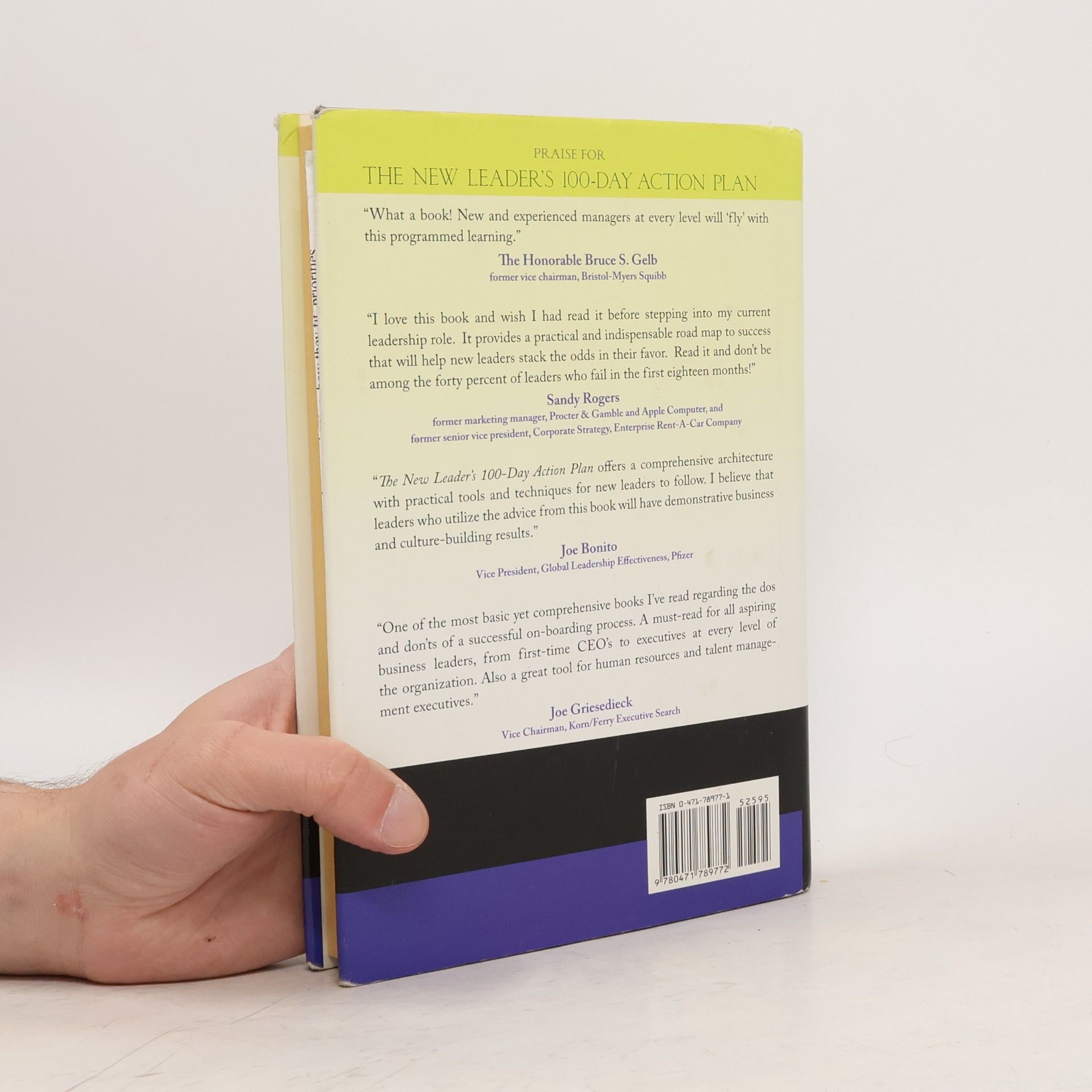 George B. Bradt The New Leader's 100-Day Action Plan