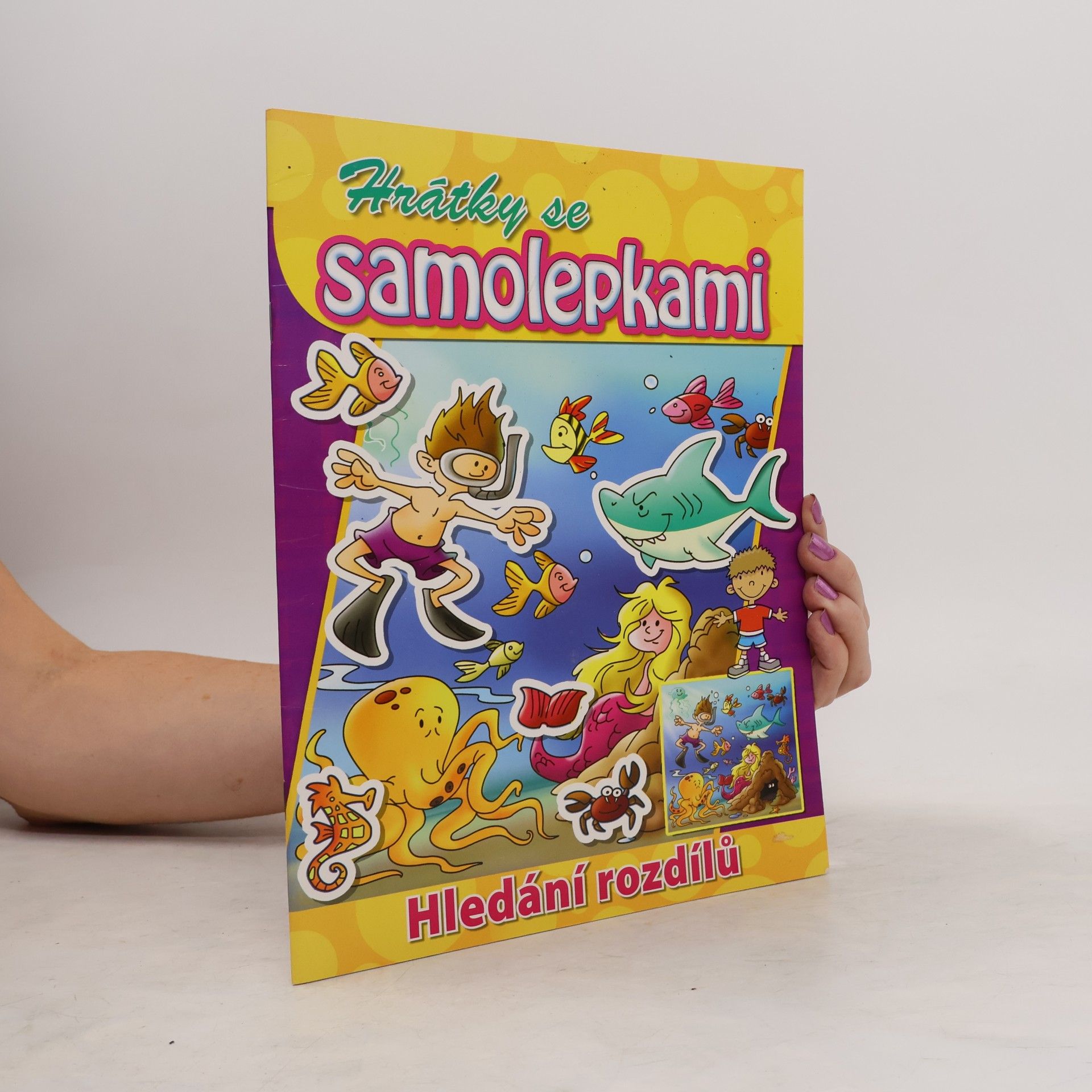 Collectif d'auteurs Hrátky se samolepkami - Hledání rozdílů