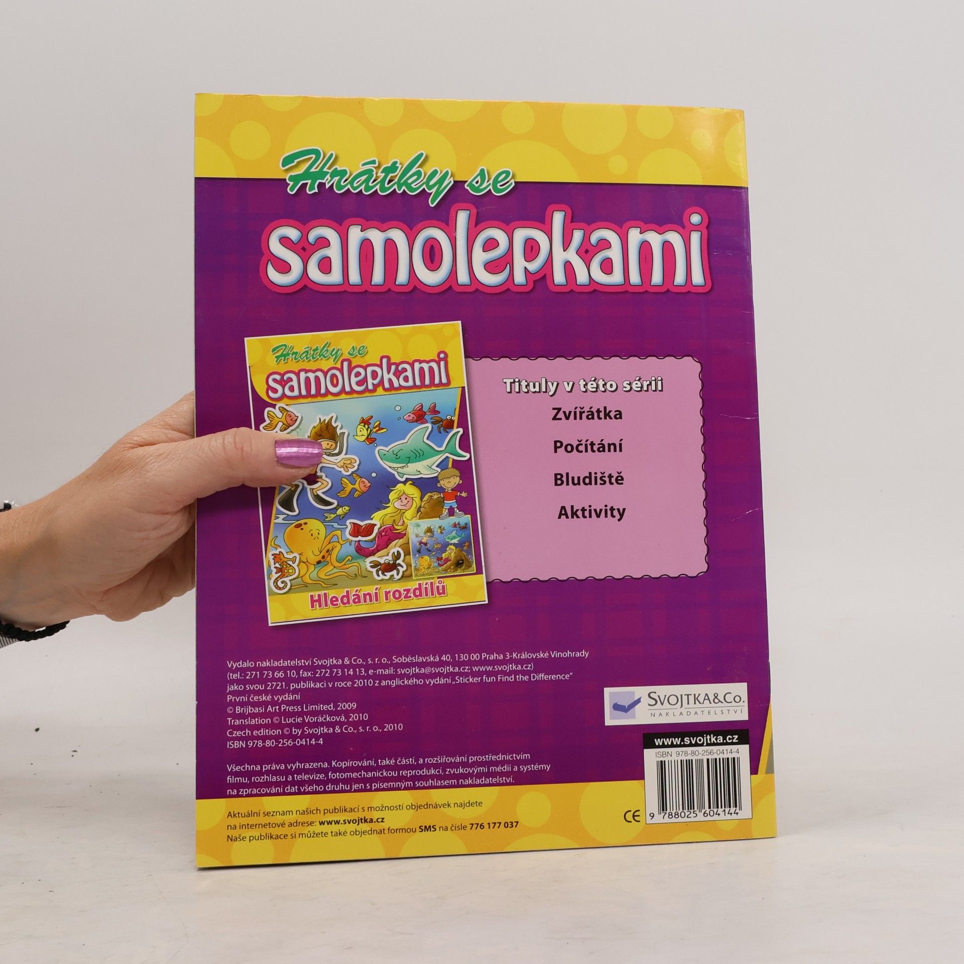 Hrátky se samolepkami - Hledání rozdílů