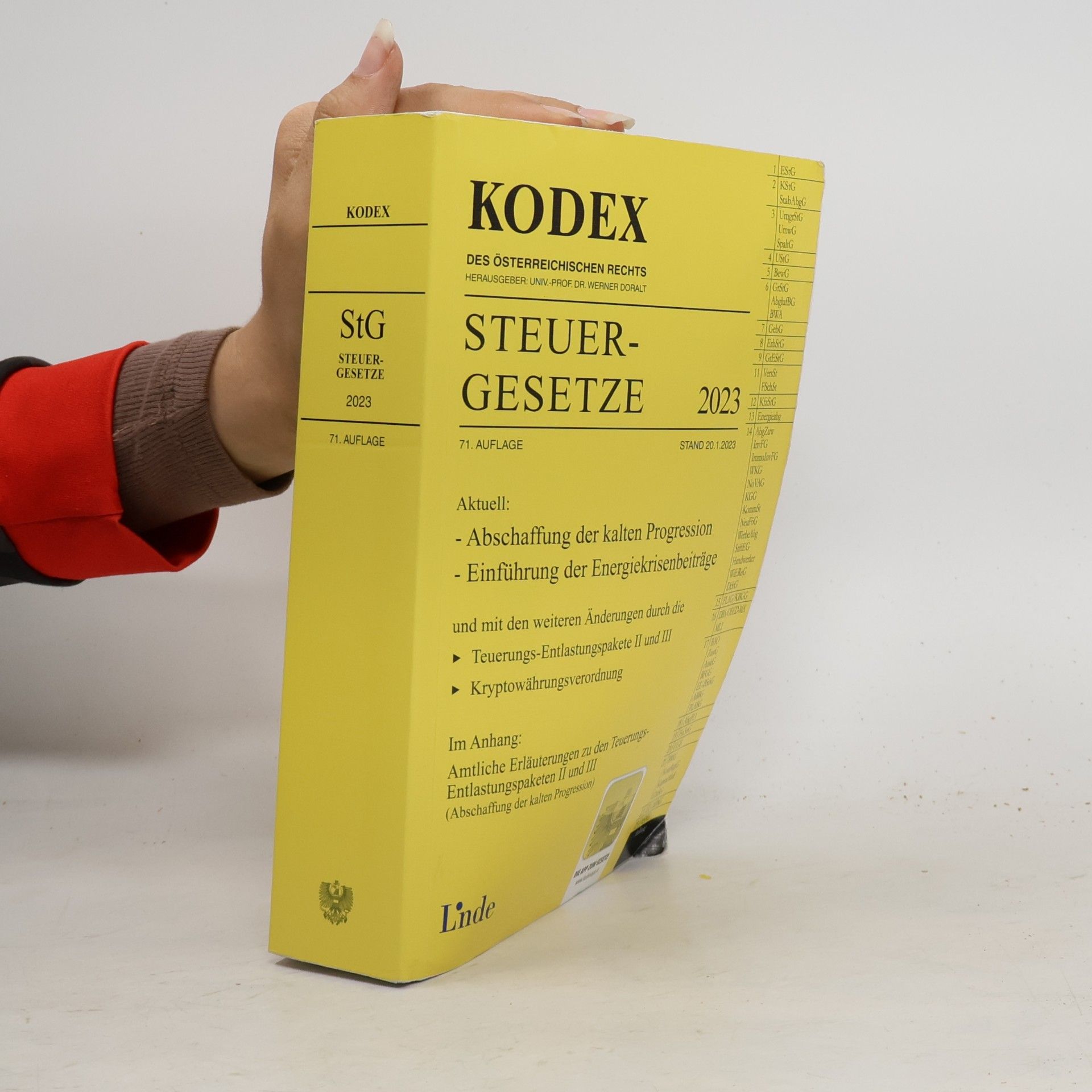 Andrei Bodis KODEX Steuergesetze 2023