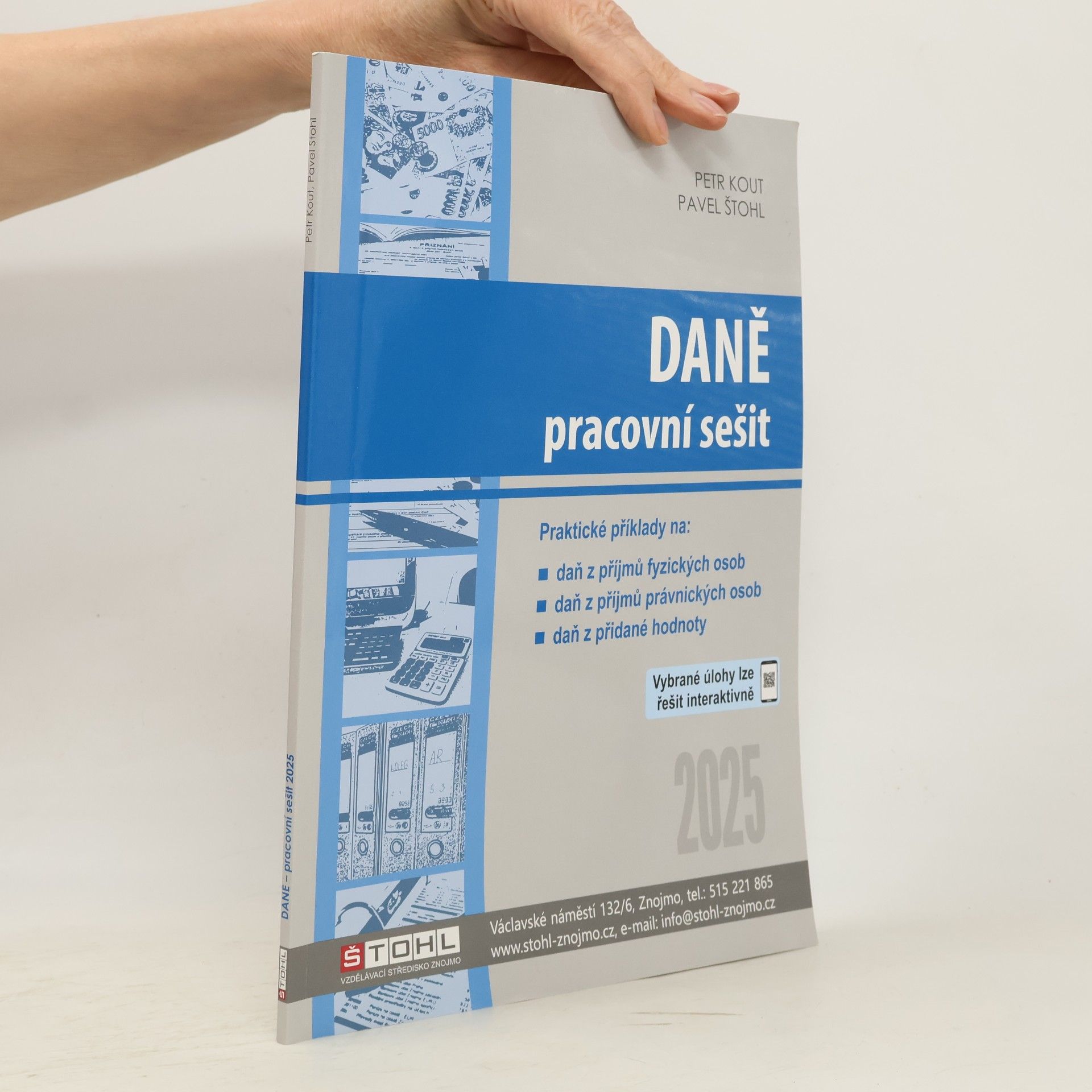 Daně: pracovní sešit 2025