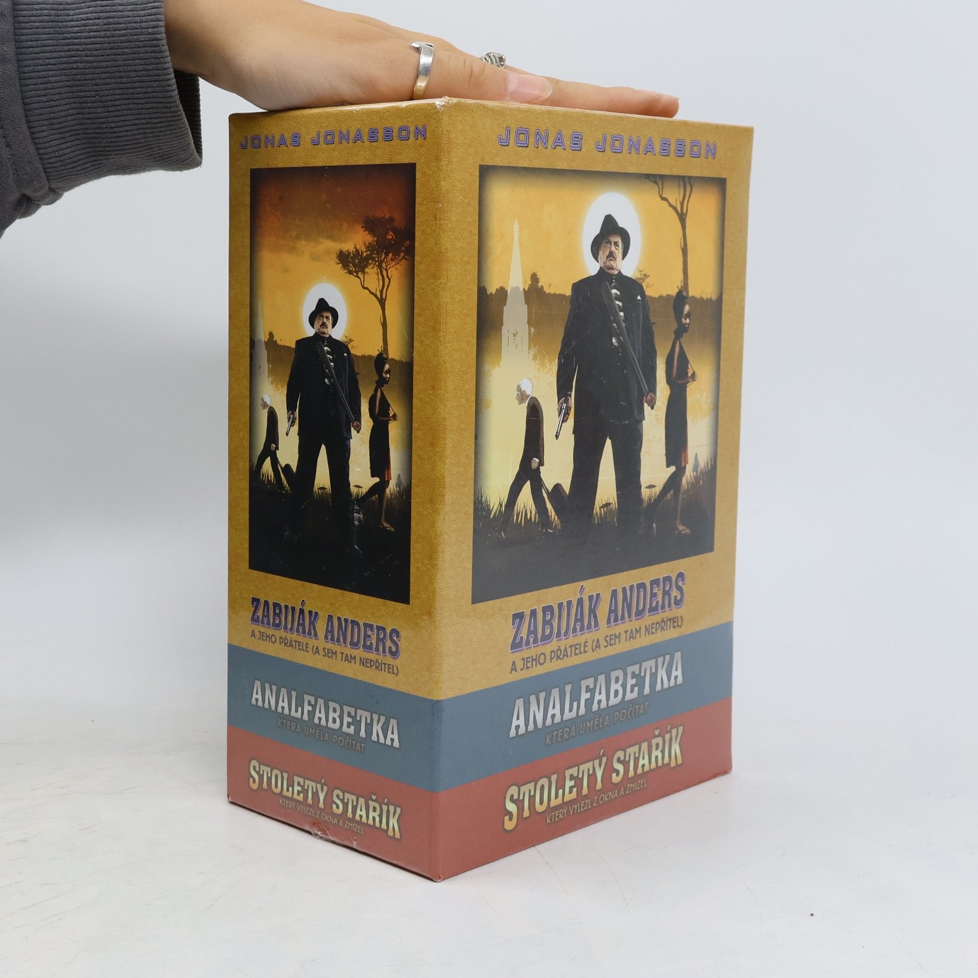 Jonas Jonasson 3x Jonas Jonasson (box)