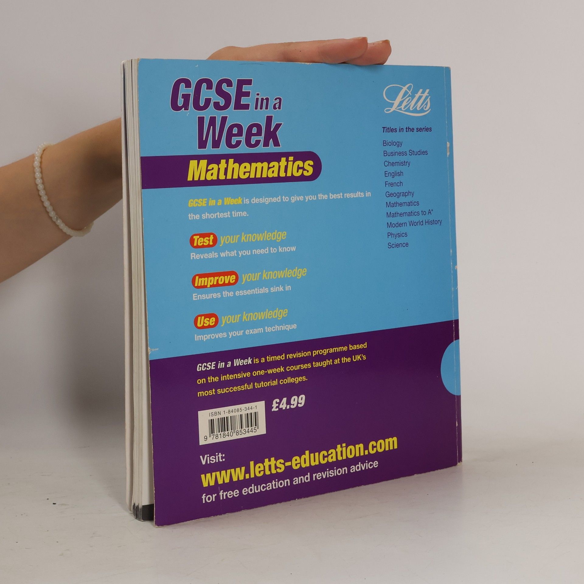 Catherine Brown GCSE In A Week: Mathematics