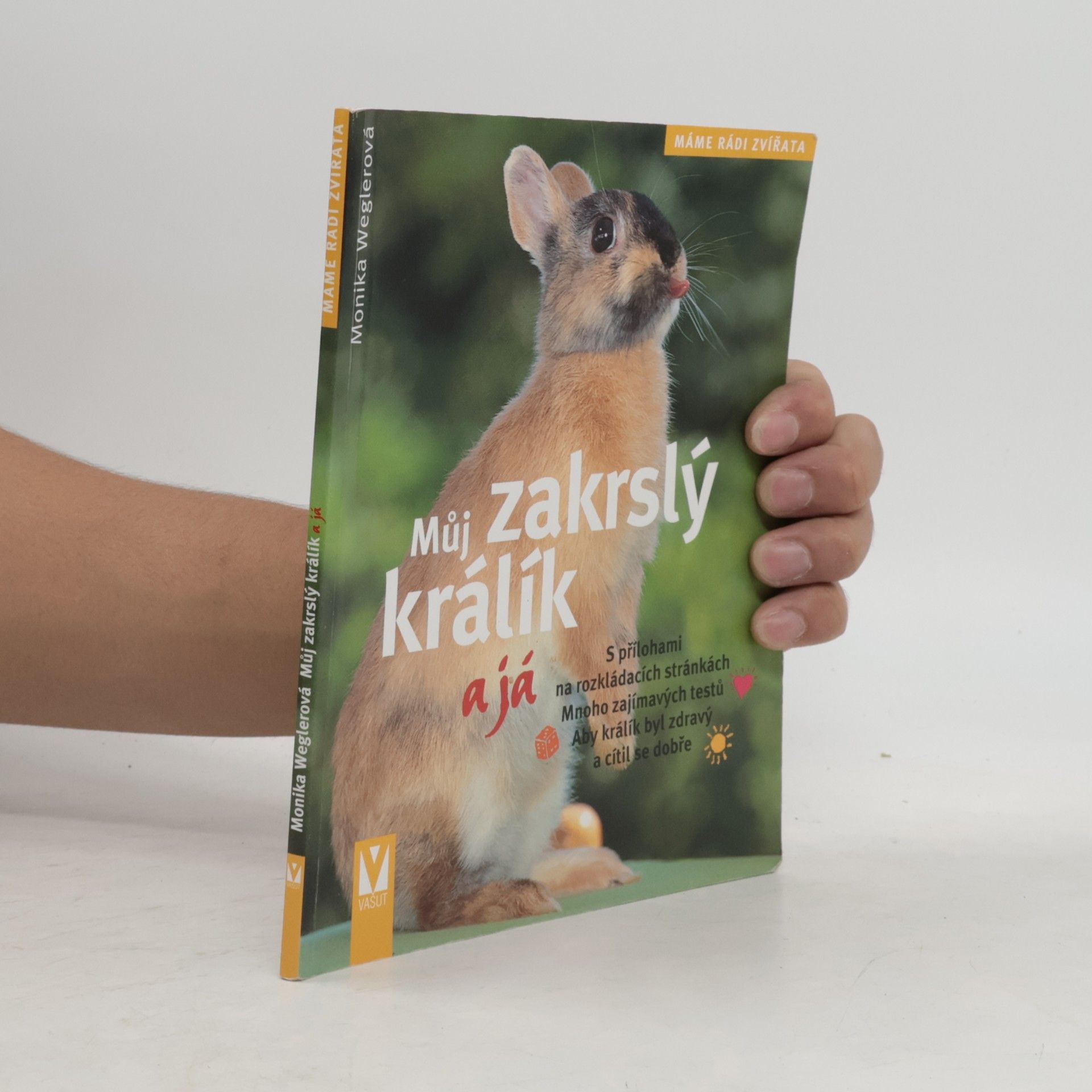 Gabriele LinkeGrün Můj zakrslý králík a já : s přílohami na rozkládacích stránkách
