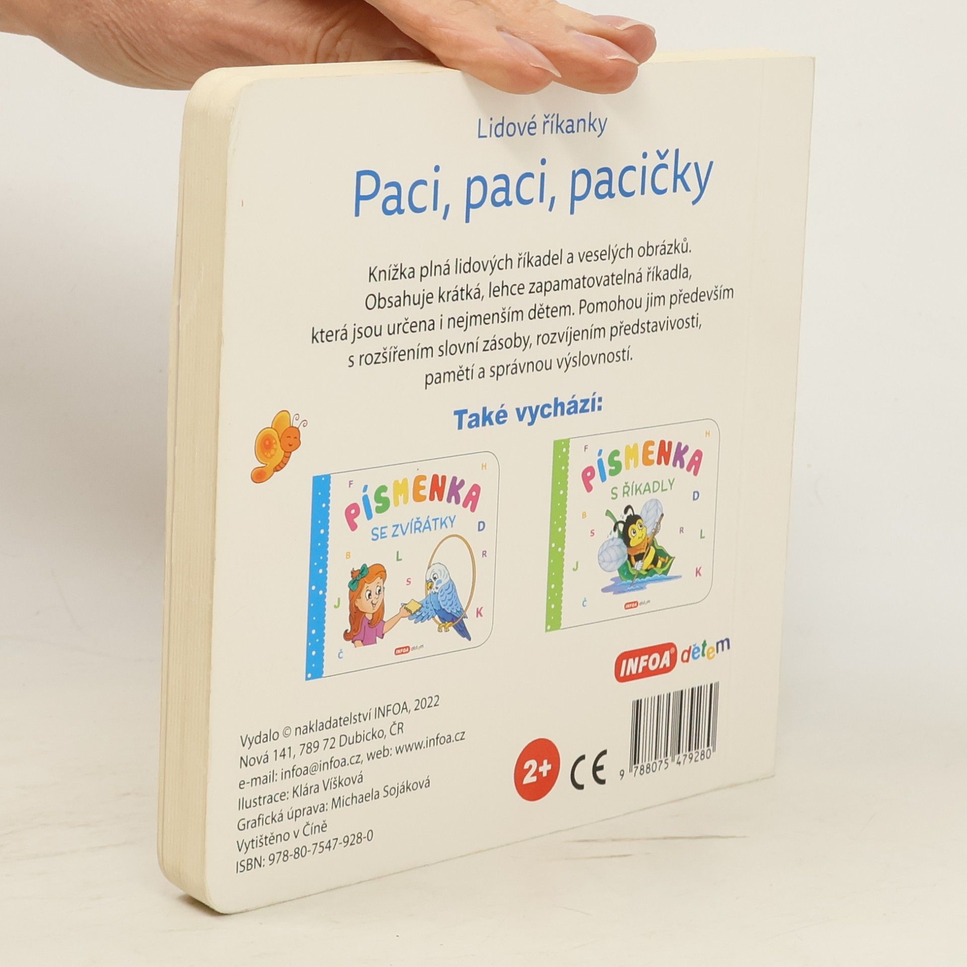 Klára Víšková Paci, paci, pacičky : lidové říkanky