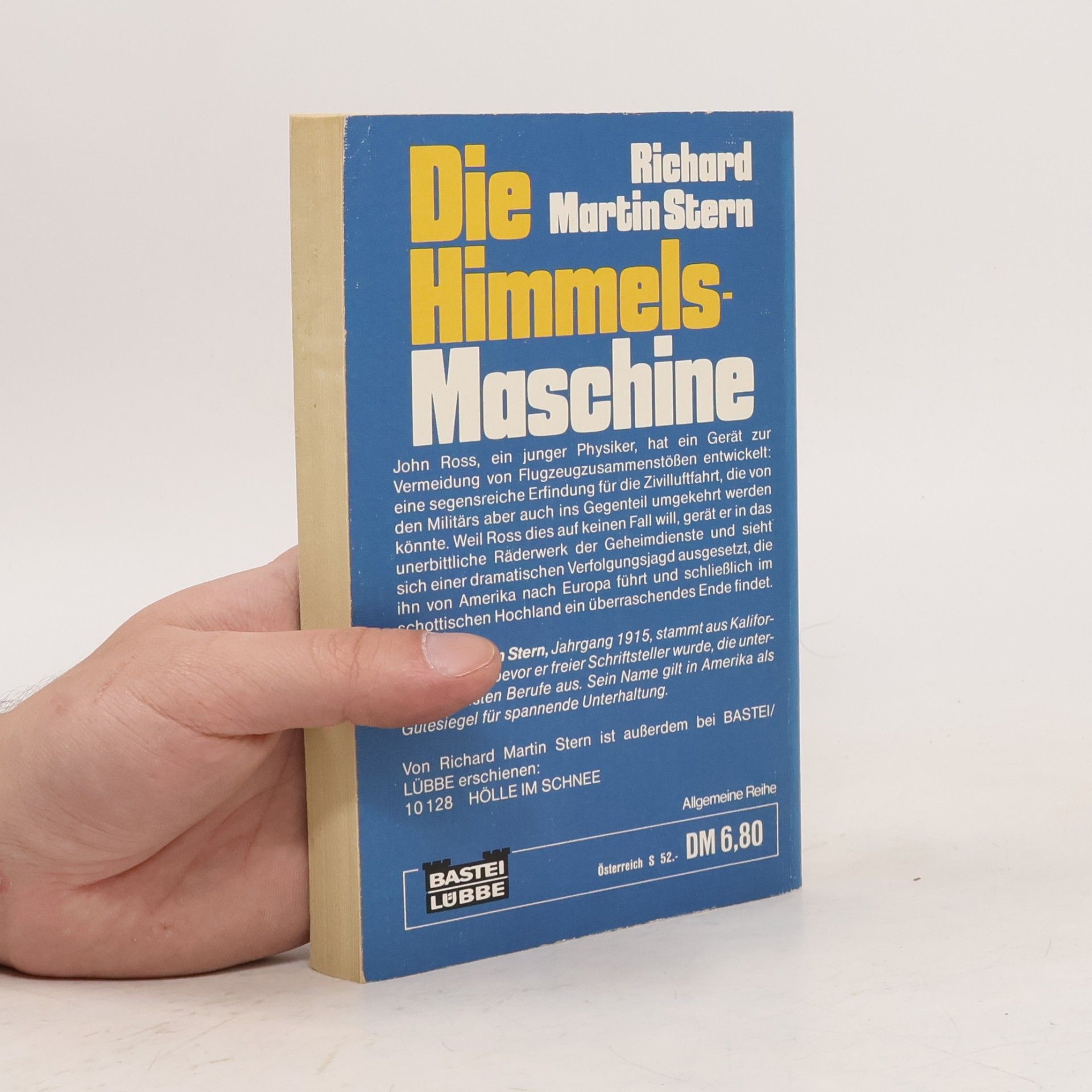 Richard Martin Stern Die Himmelsmaschine.
