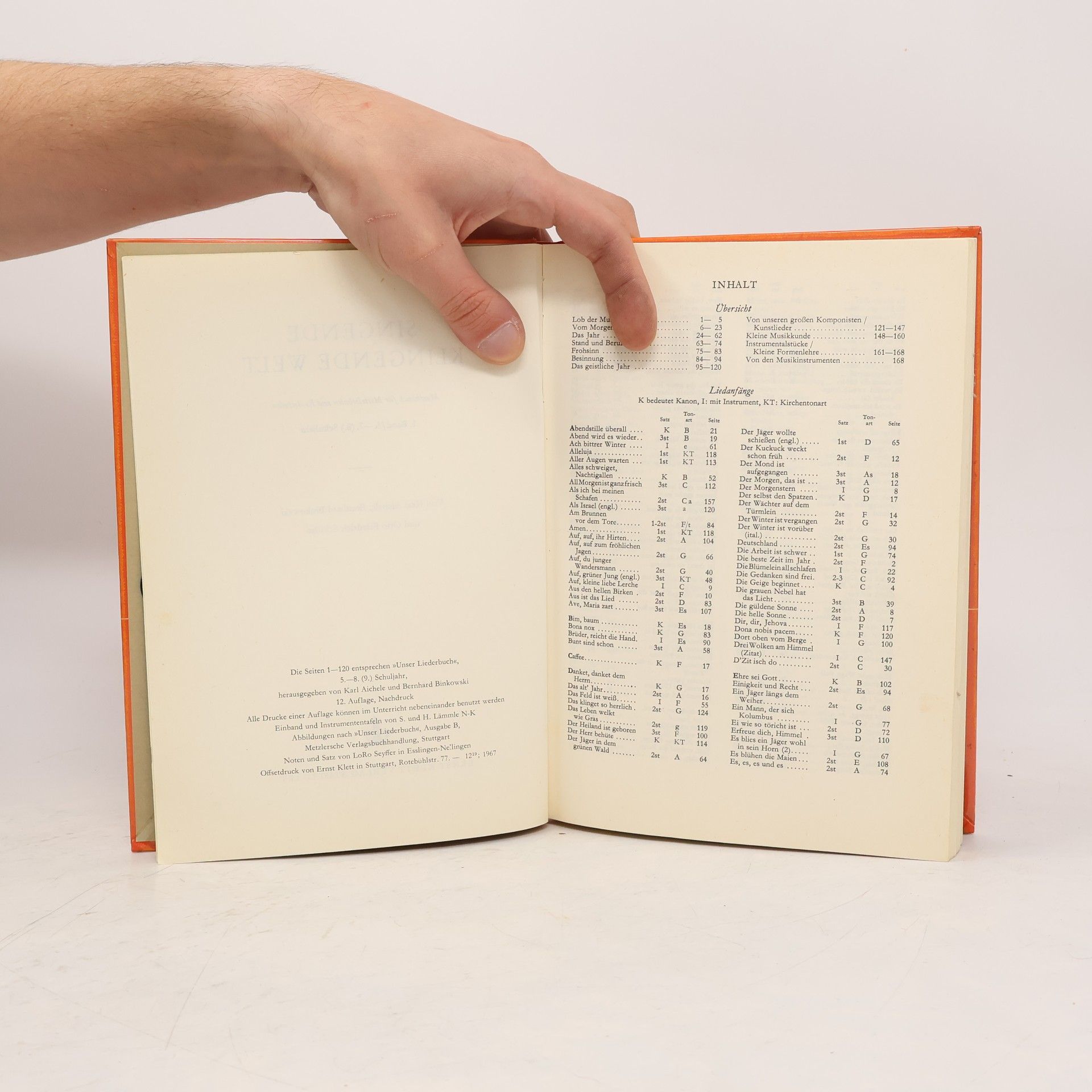 Autorenkollektiv Singende klingende Welt 1